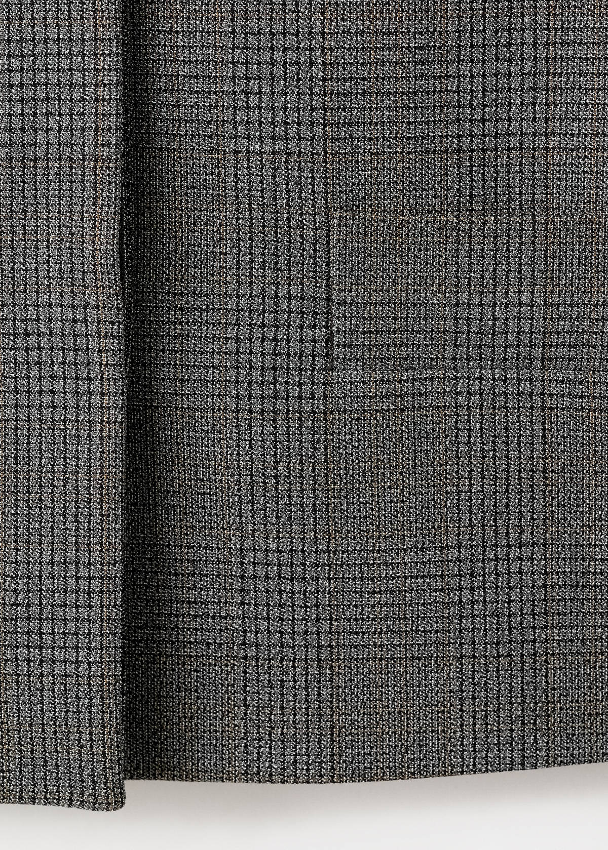 Crop suit blazer — Grey