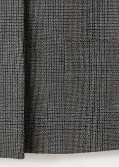Crop suit blazer — Grey 6