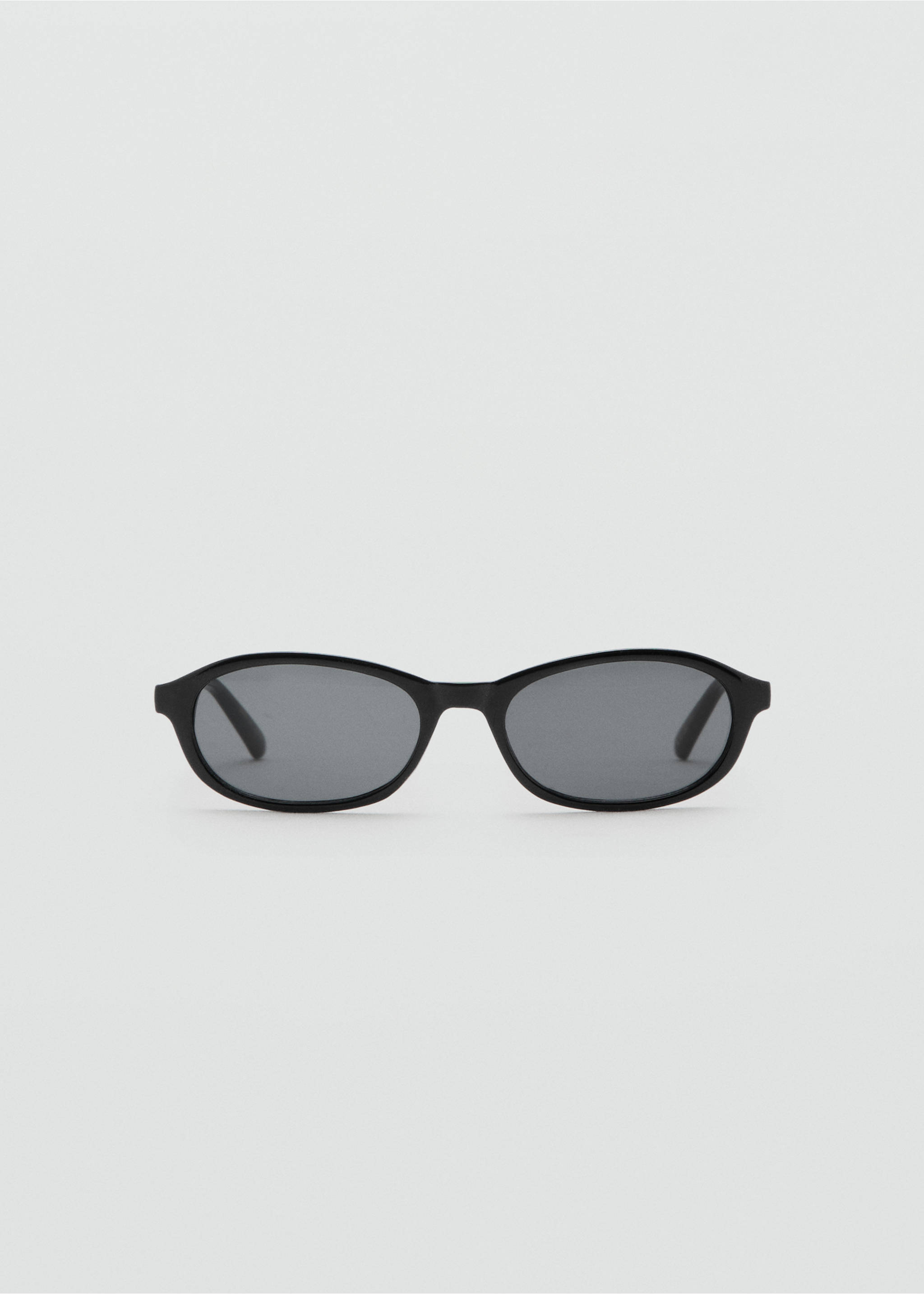 نظارة شمسية بإطار شبه شفاف - منتج دون نموذج, أسود. Ref: 27024407-00.