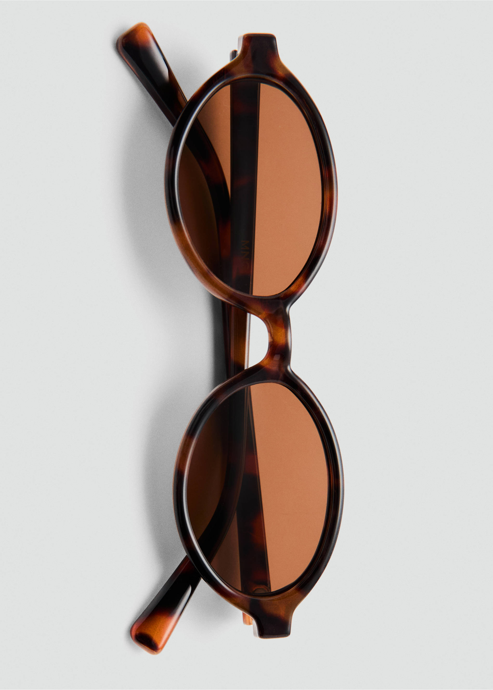 Gafas de sol montura ovalada - Detalle del artículo 2, Chocolate. Ref: 27024408-00.