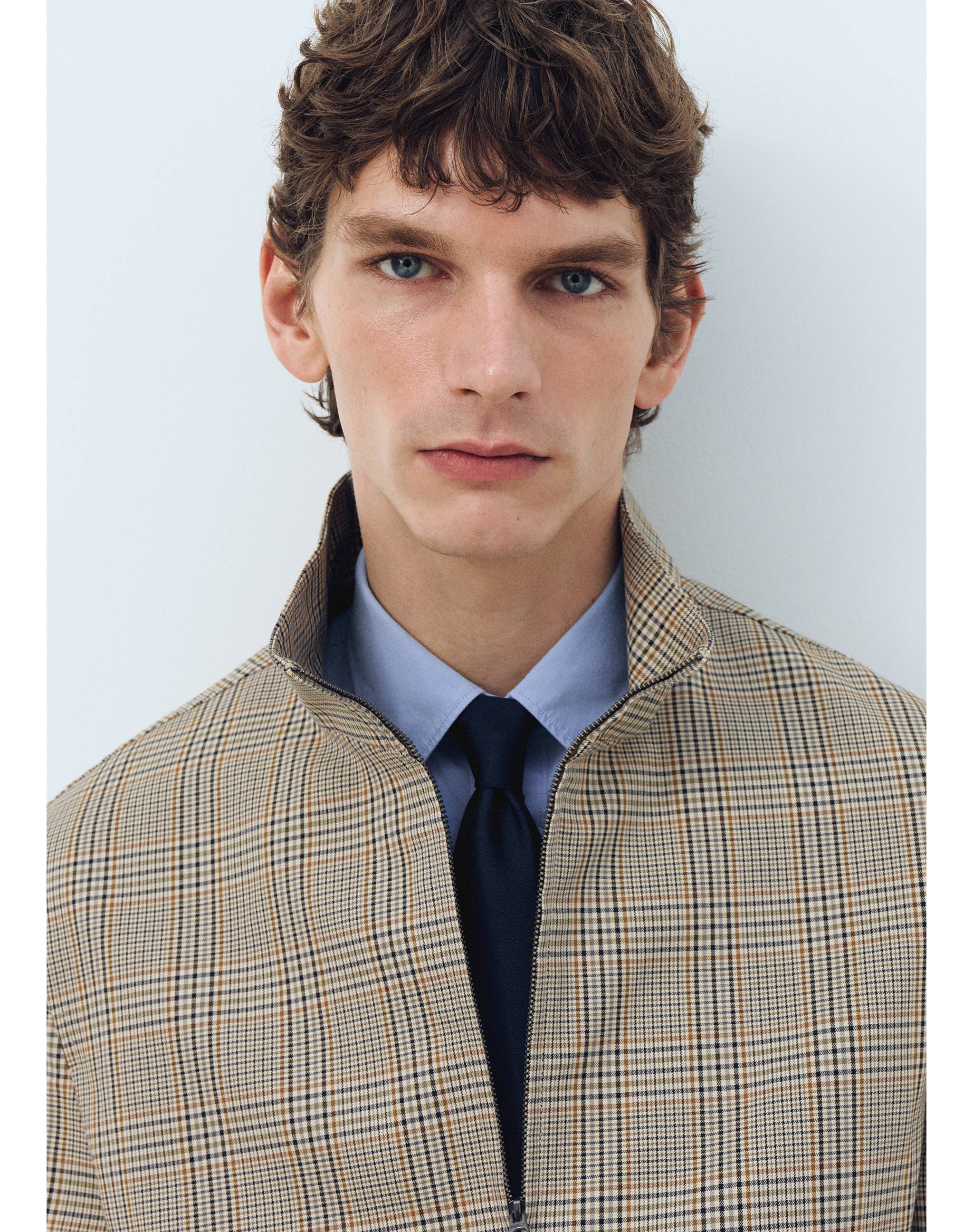 Veste prince-de-galles à col cheminée - Détail de l'article 5