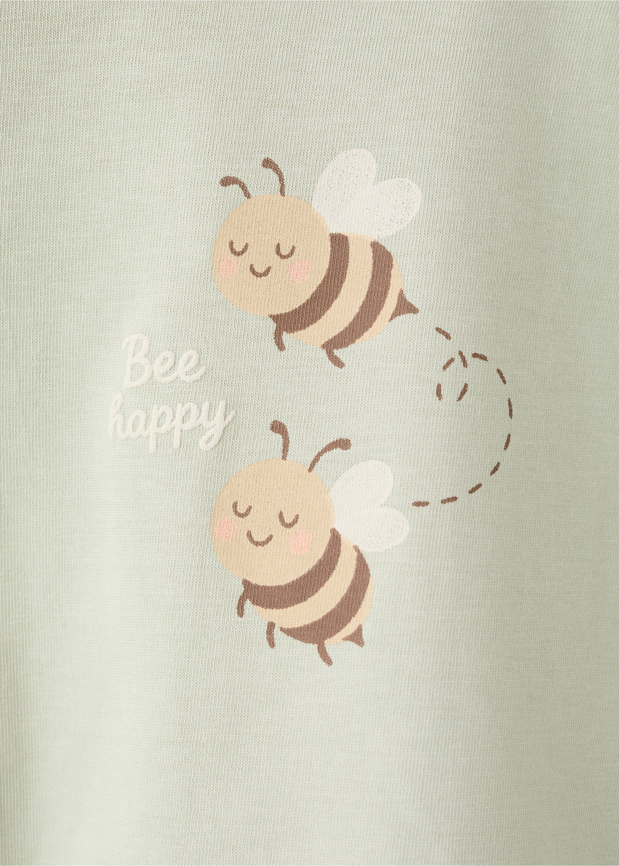 100% cotton printed t-shirt - Details of the article 8, Green. Ref: 27024412-00.