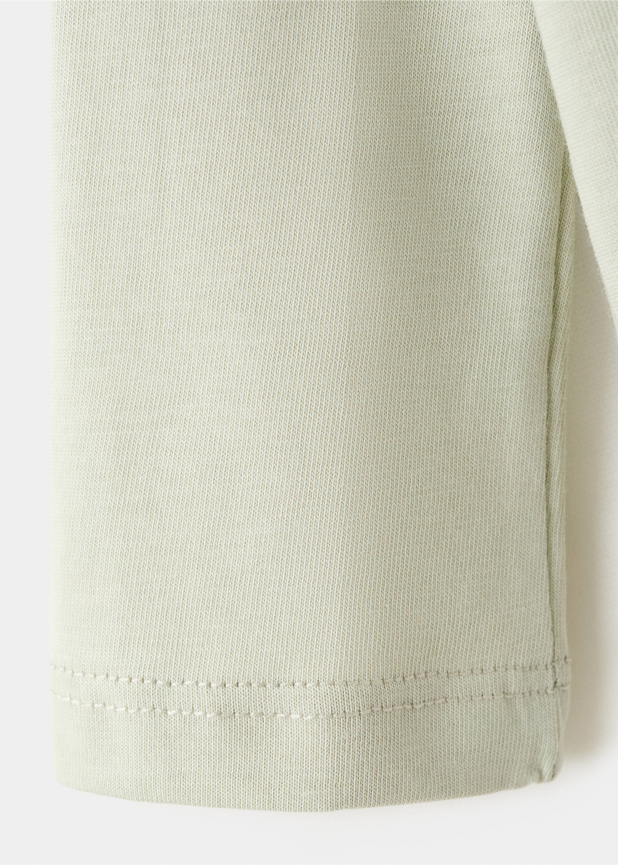 100% cotton printed t-shirt - Details of the article 0, Green. Ref: 27024412-00.