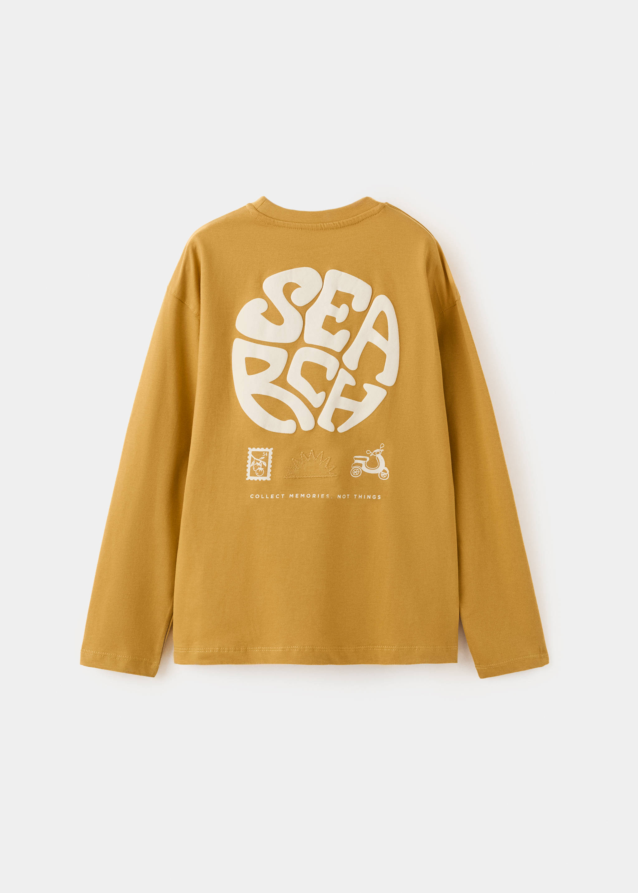 Camiseta algodón estampada - Reverso del artículo