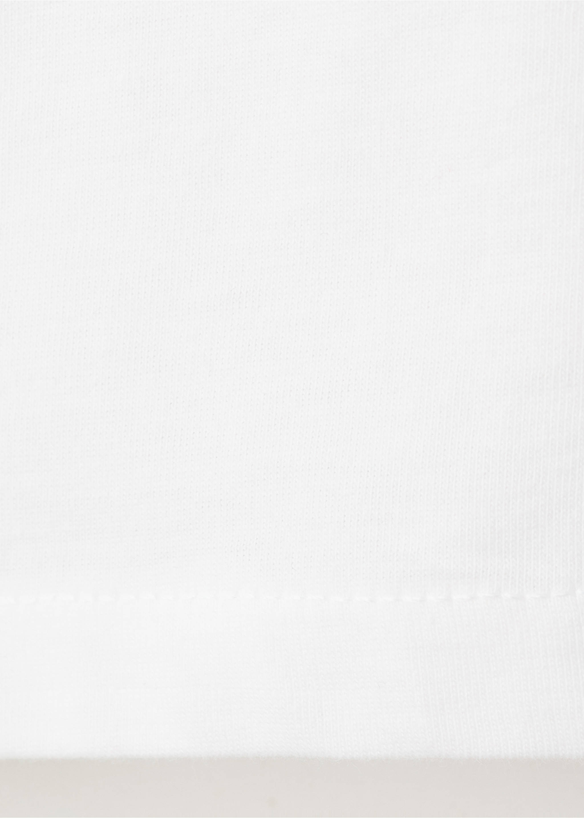 Camiseta algodón estampada - Detalle del artículo 0, Blanco roto. Ref: 27024415-00.