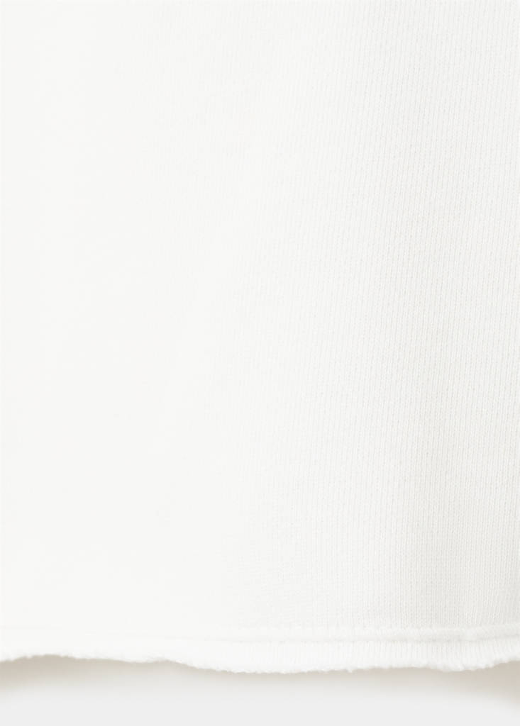 Printed cotton sweatshirt — Off White