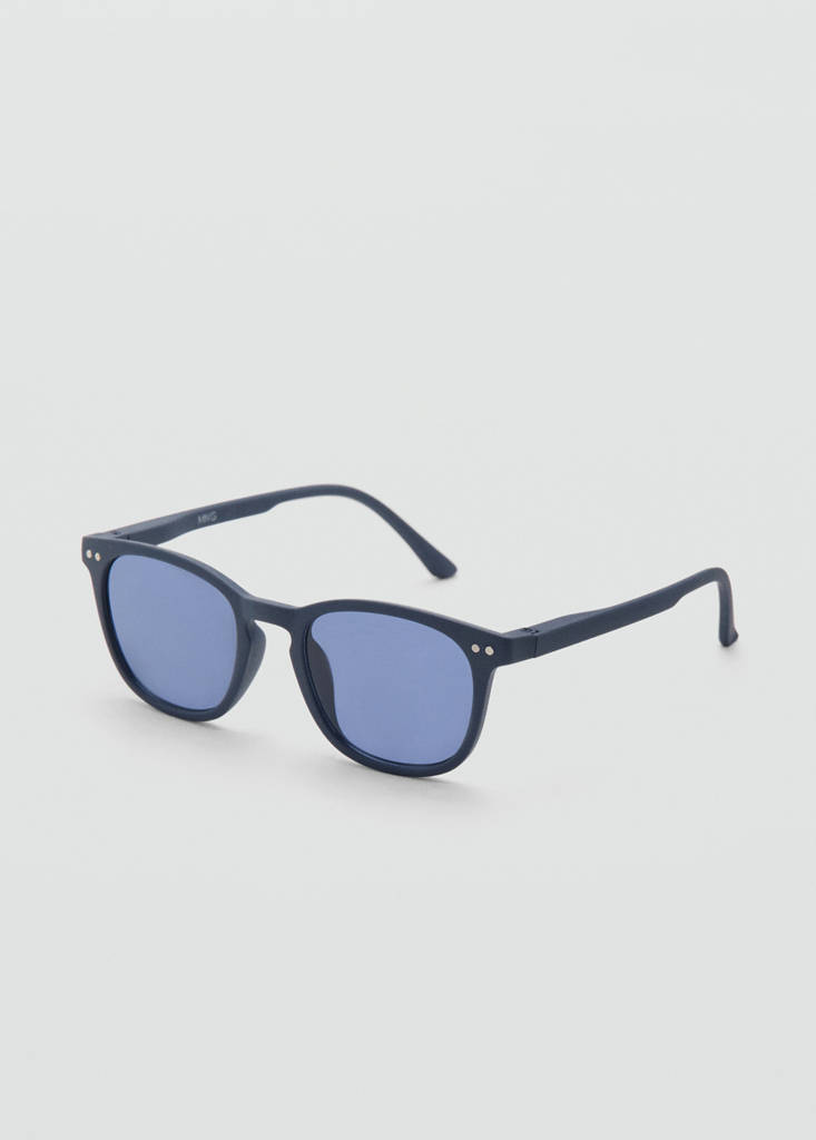 Square sunglasses — Blue