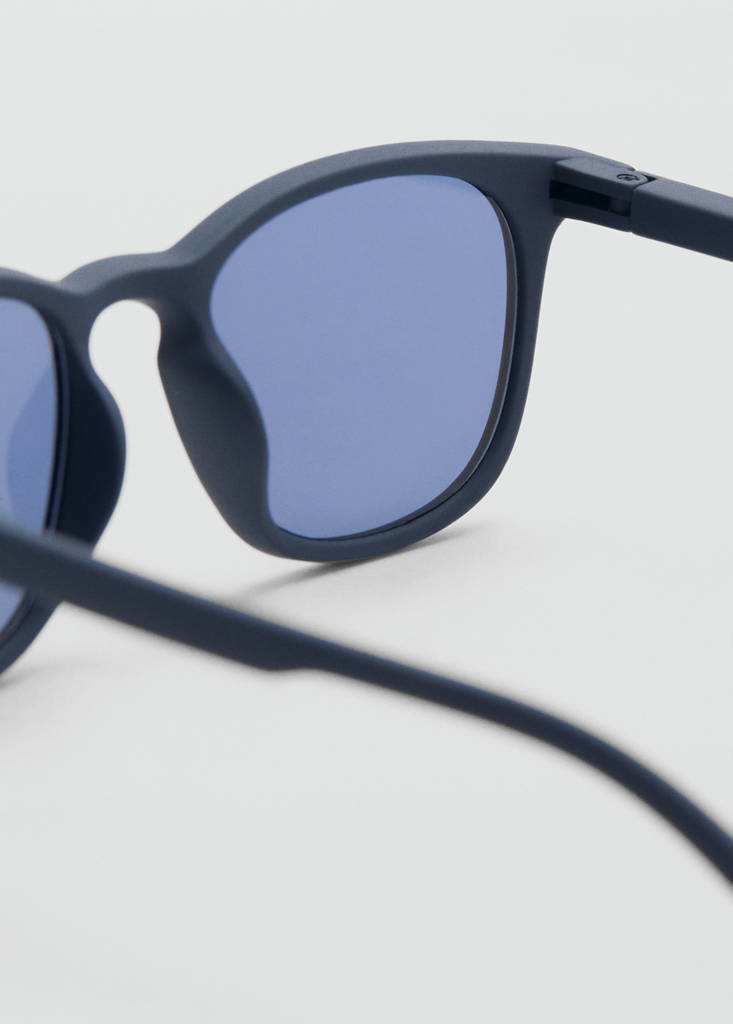 Square sunglasses — Blue
