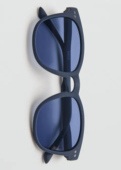 Square sunglasses — Blue 5