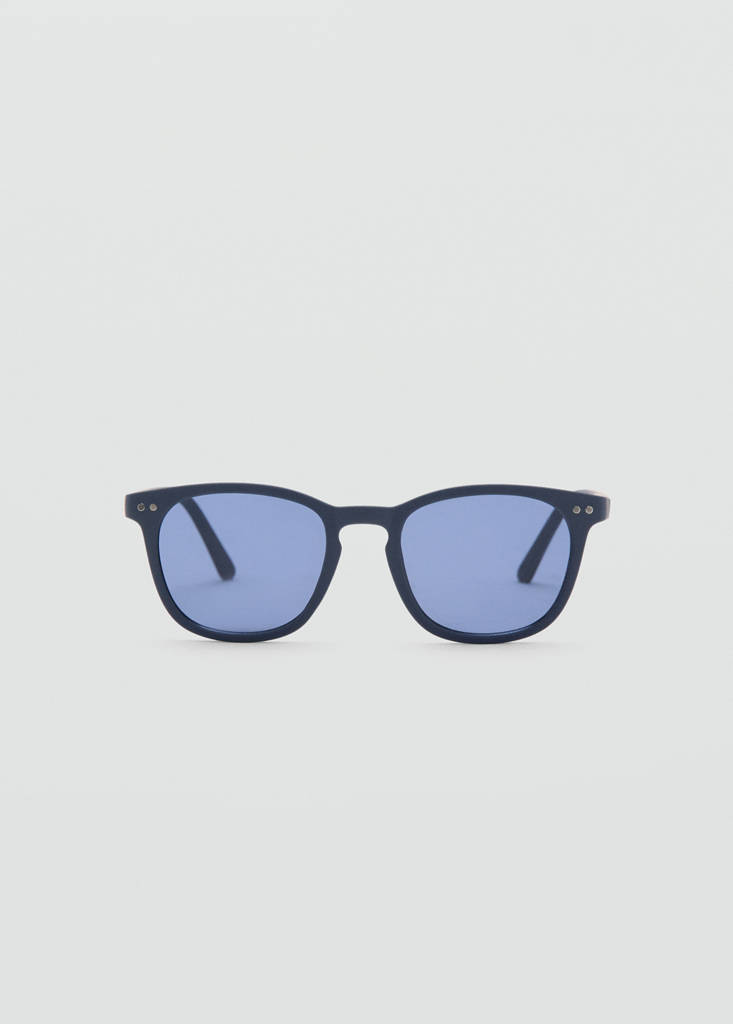Square sunglasses — Blue