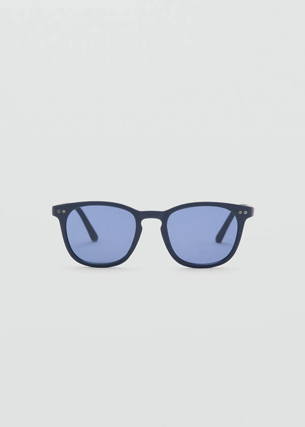 Square sunglasses — Blue