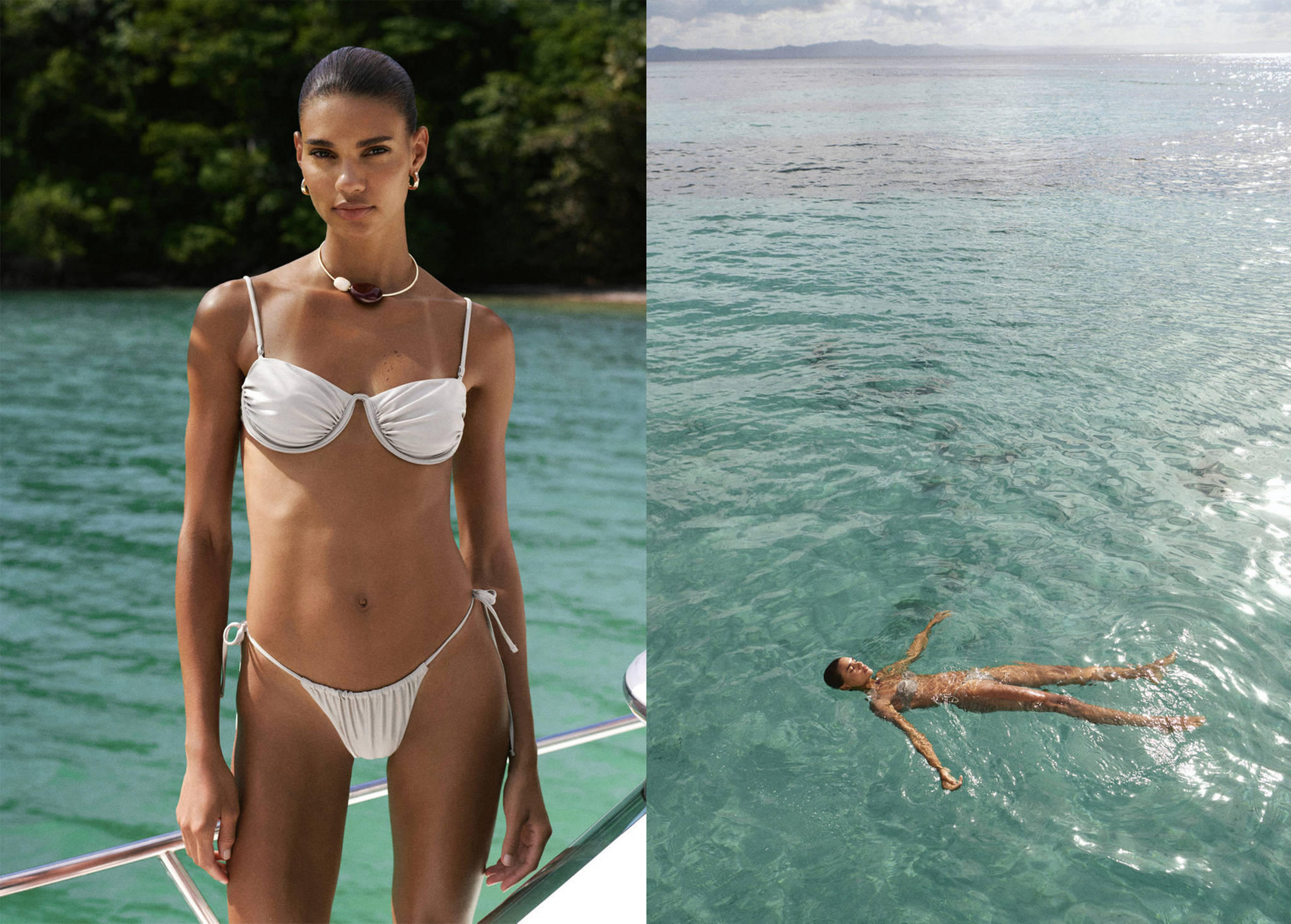 Brazilian tie-side bikini knickers - Panoramic plane