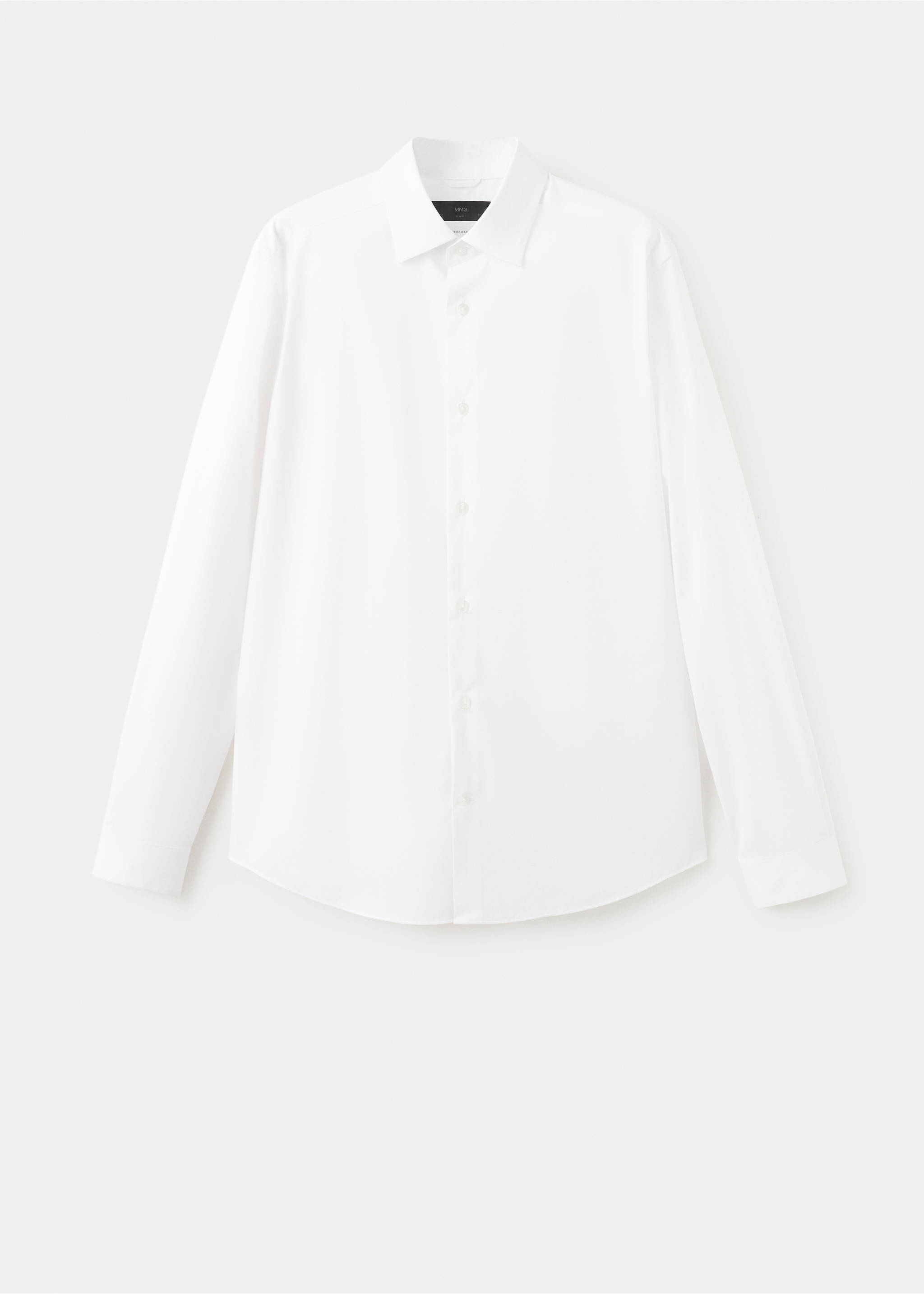 Camisa algodón comfort stretch non-iron - Artículo sin modelo, Blanco. Ref: 27024424-00.