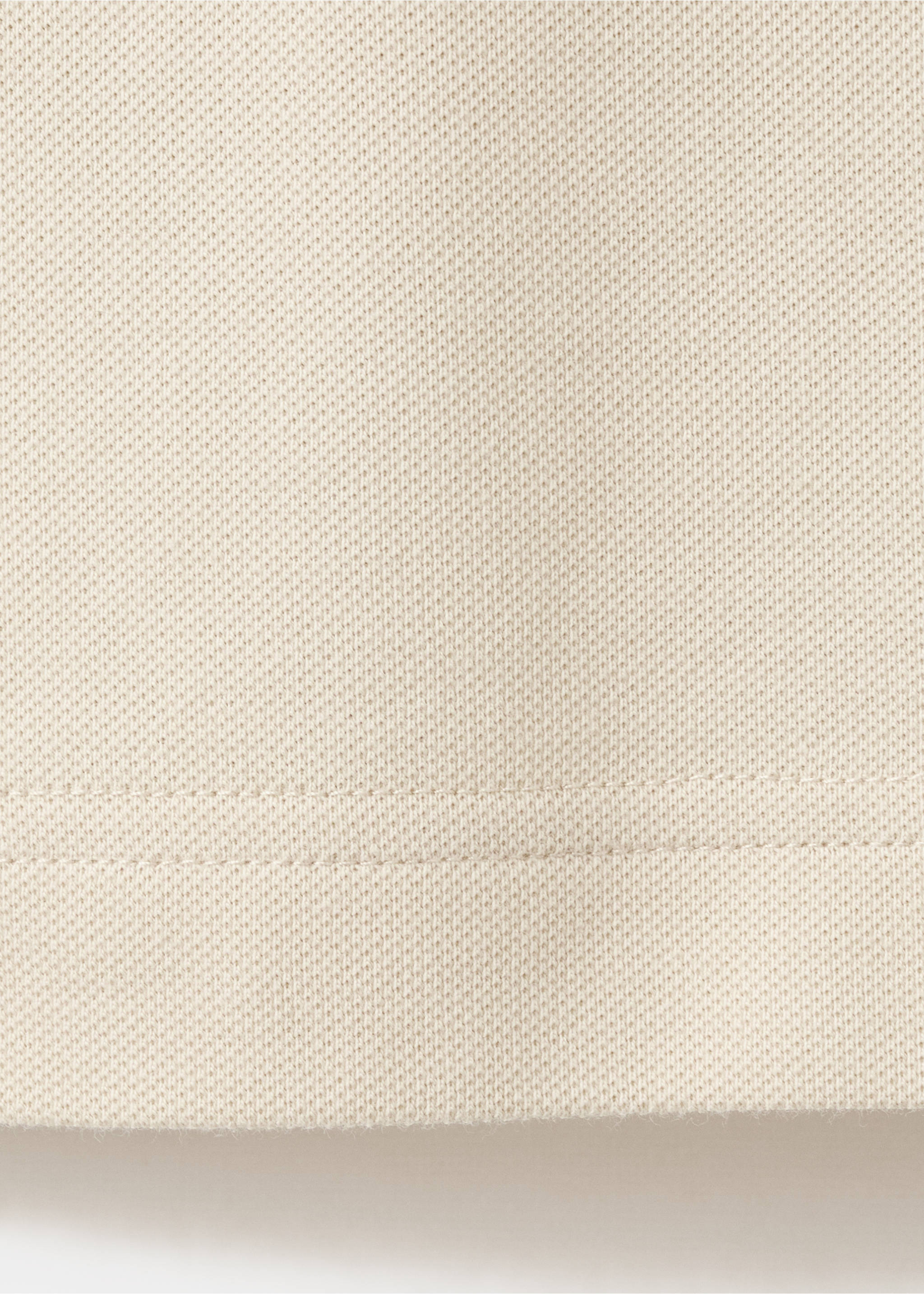 Polo regular-fit piqué coton - Détail de l'article 0, Sable. Ref: 27024427-00.