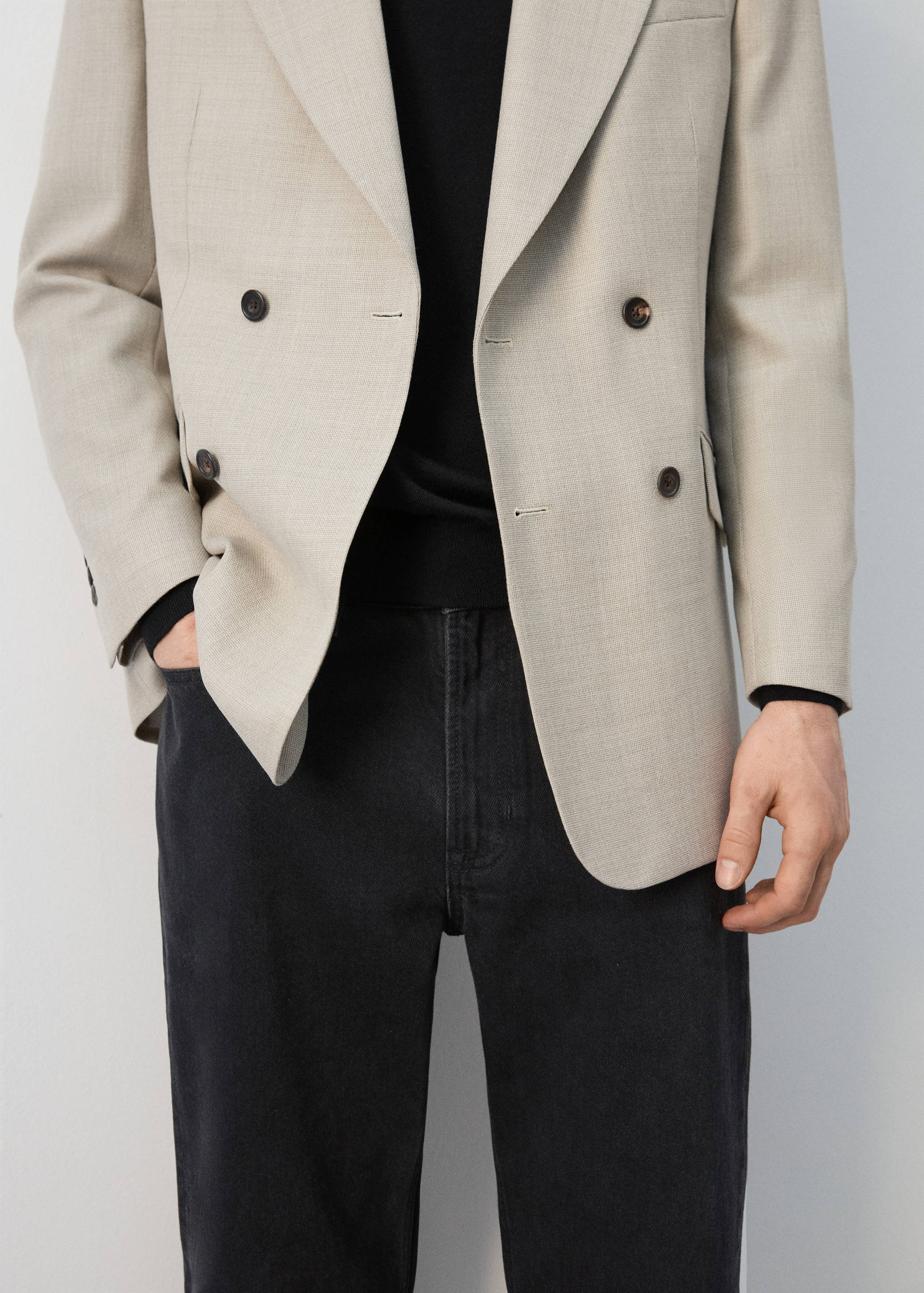 Jeans Sammy  cropped carrot fit - Reverso del artículo