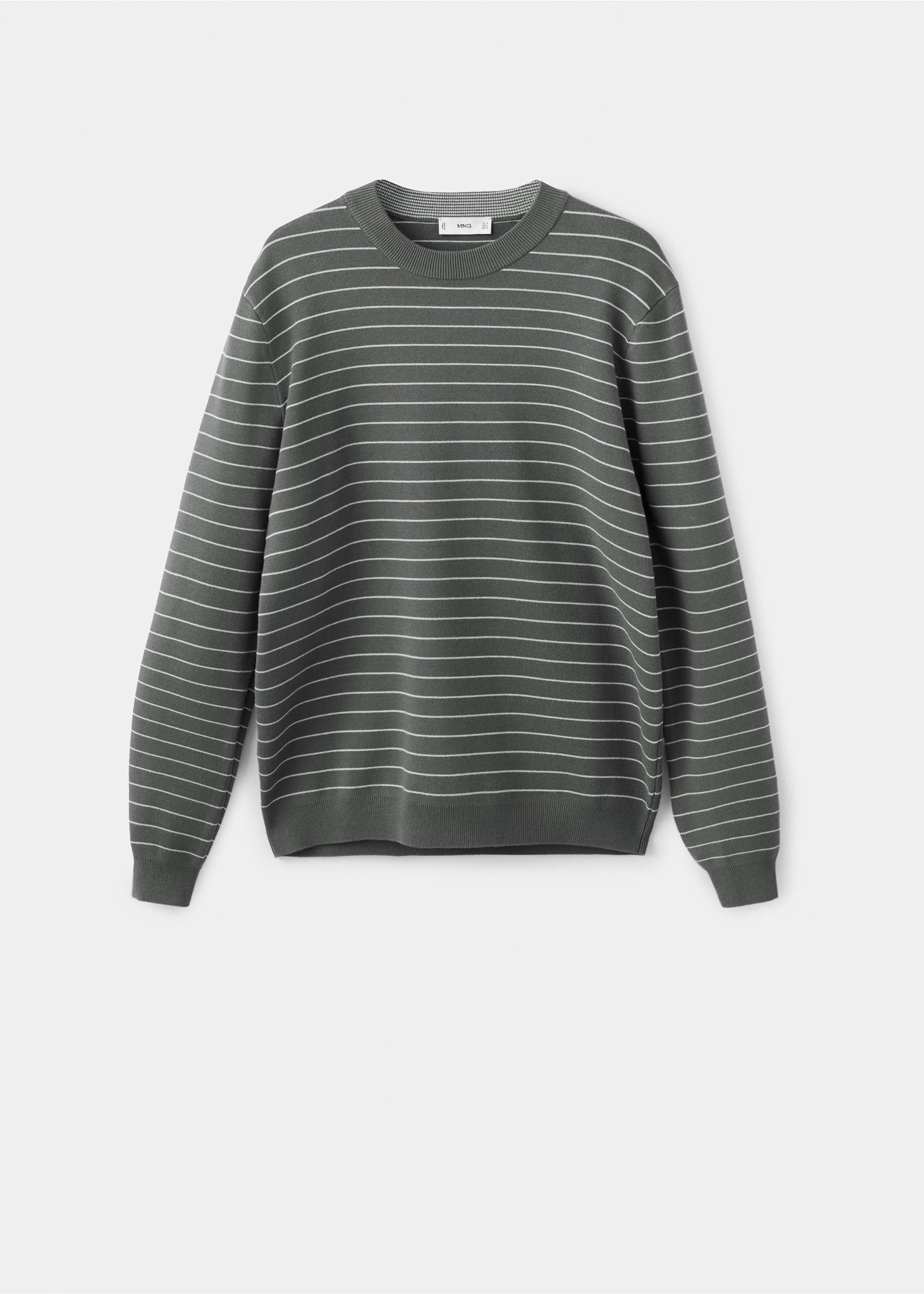 Jersey comfort stretch rayas - Artículo sin modelo, Gris oscuro. Ref: 27024429-00.