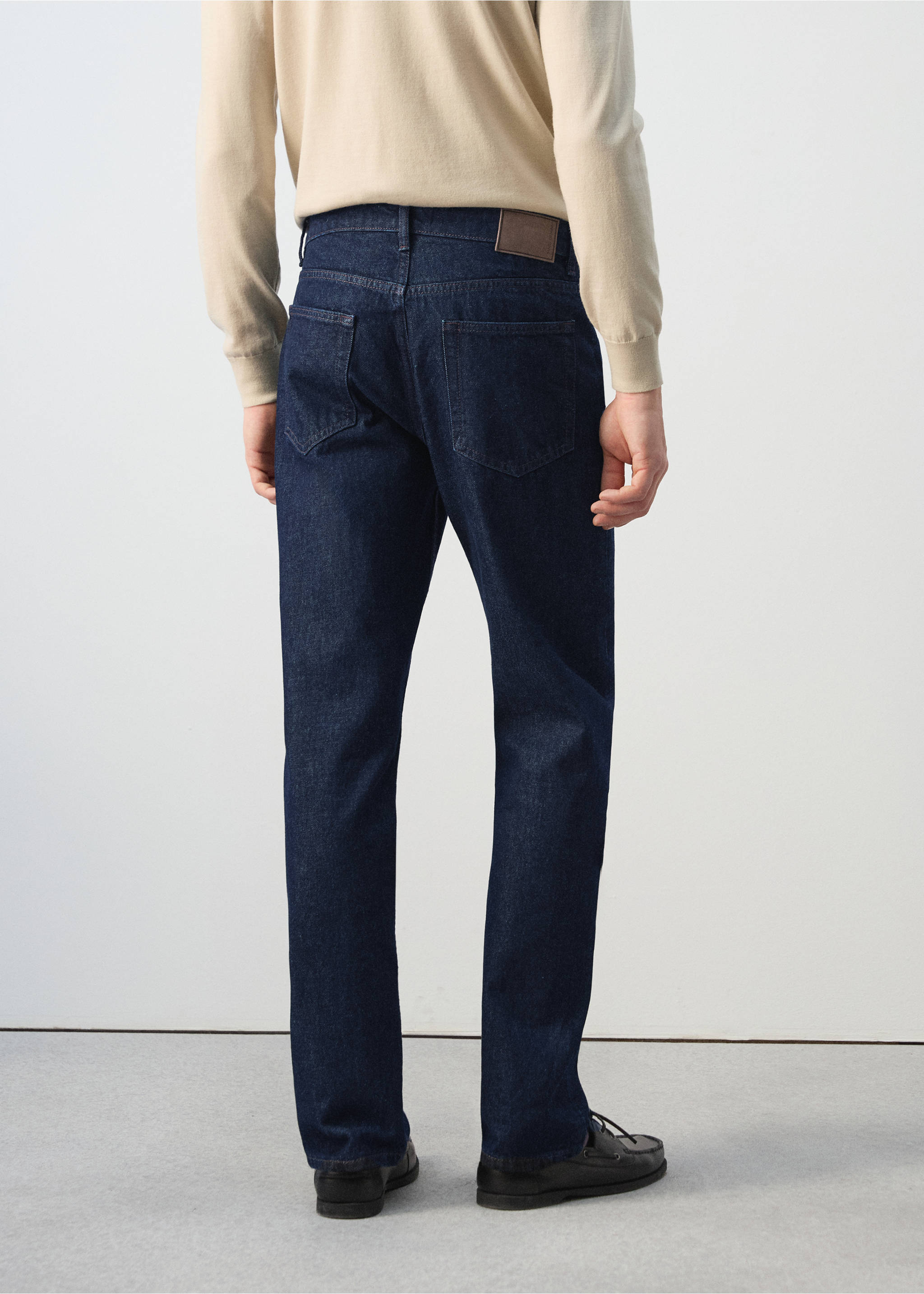 Bob regular-fit jeans - Reverse of the article, Open Blue. Ref: 27024430-01.