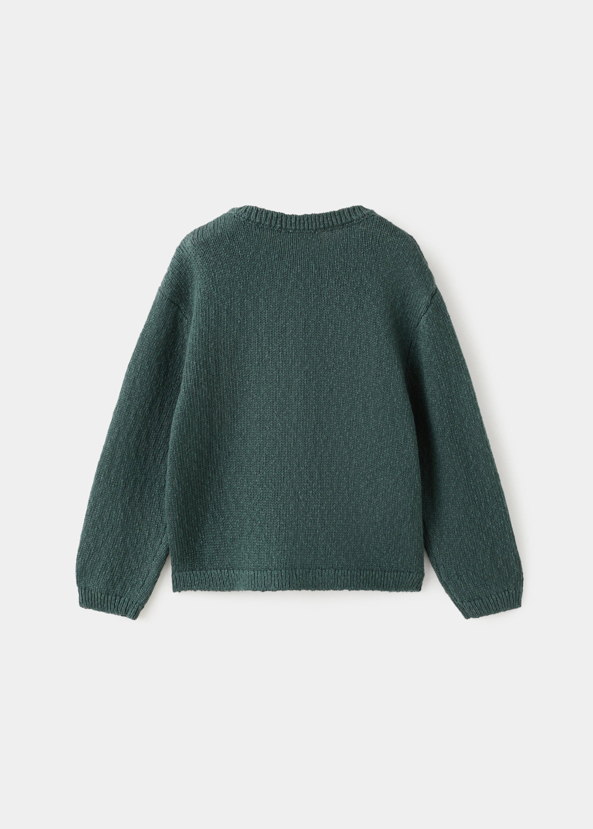 Cárdigan punto botones - Reverso del artículo