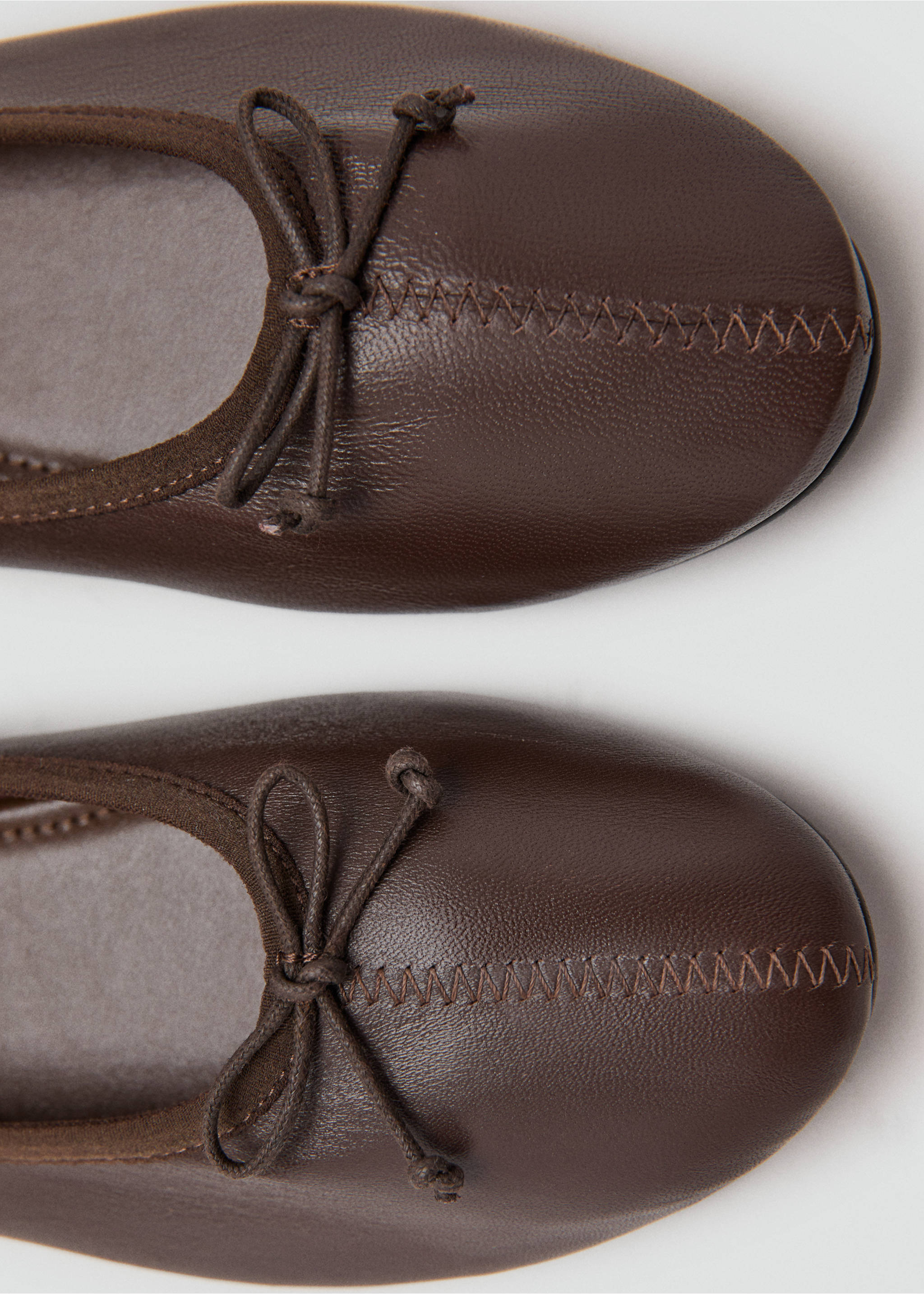 Ballarines pell llaç - Detall de l'article 3, Xocolata. Ref: 27024432-00.