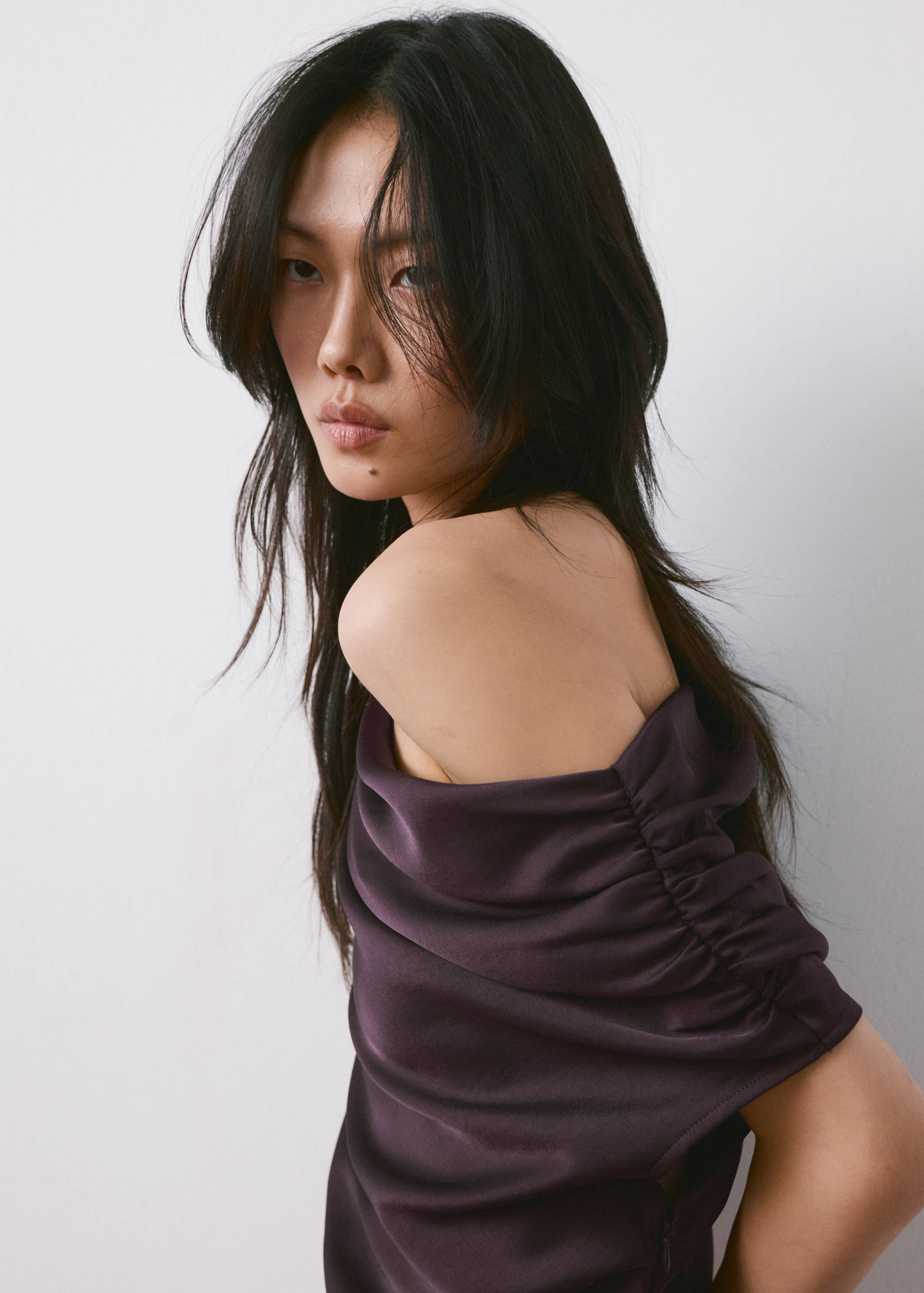 Robe asymétrique évasée - Détail de l'article 1