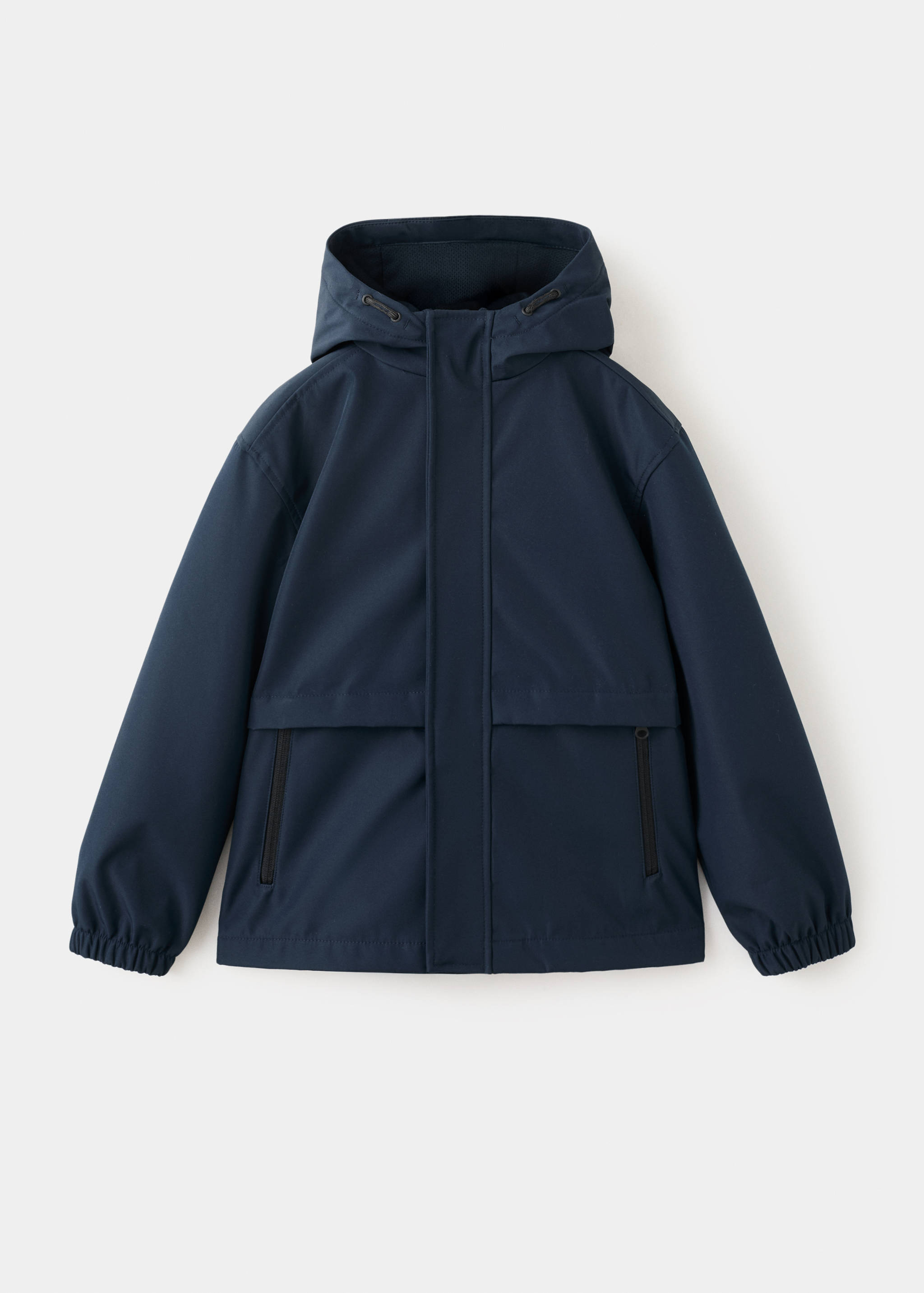 Hooded water-repellent parka - Article without model