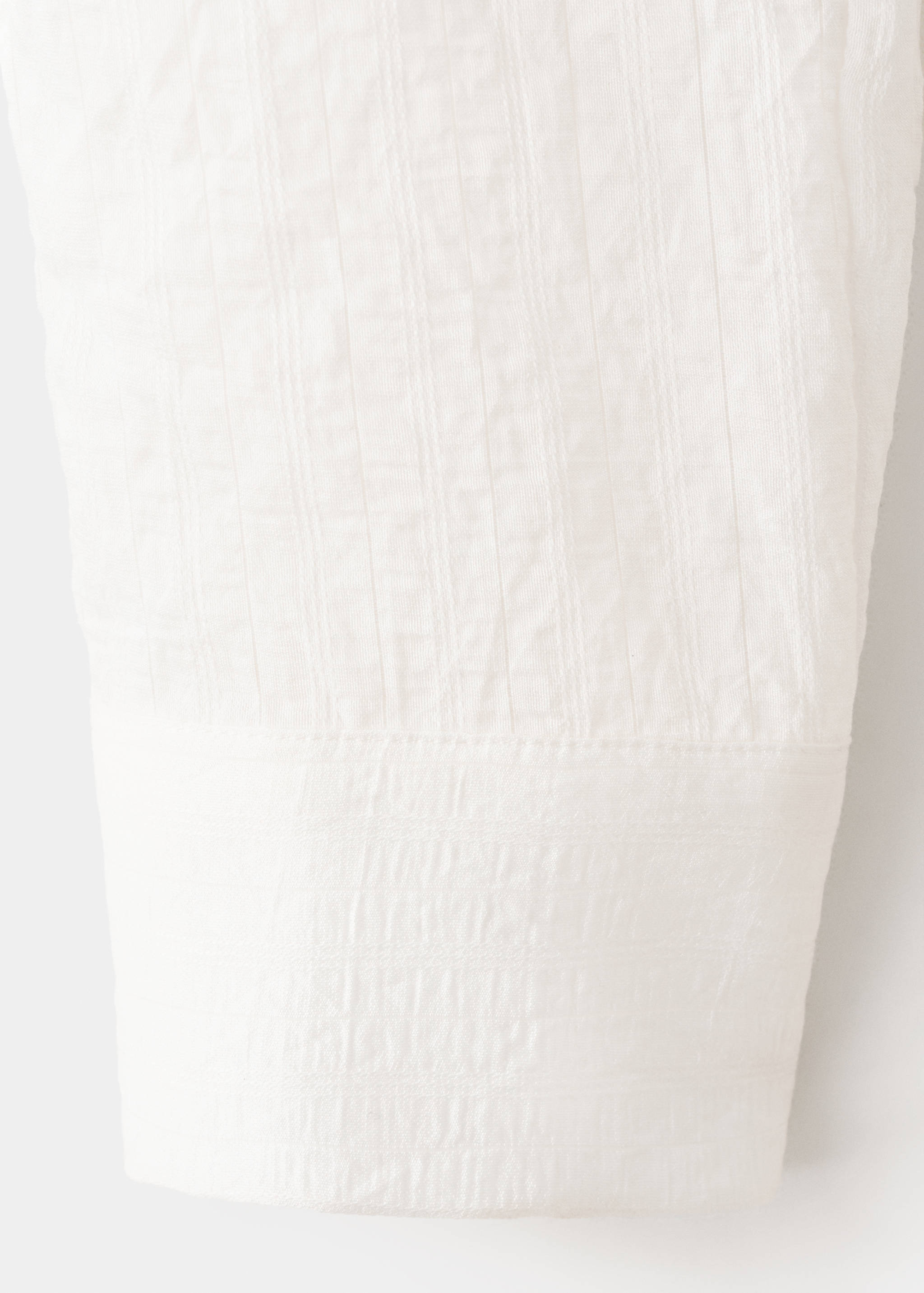 Double-breasted blouse with bow - Details of the article 8