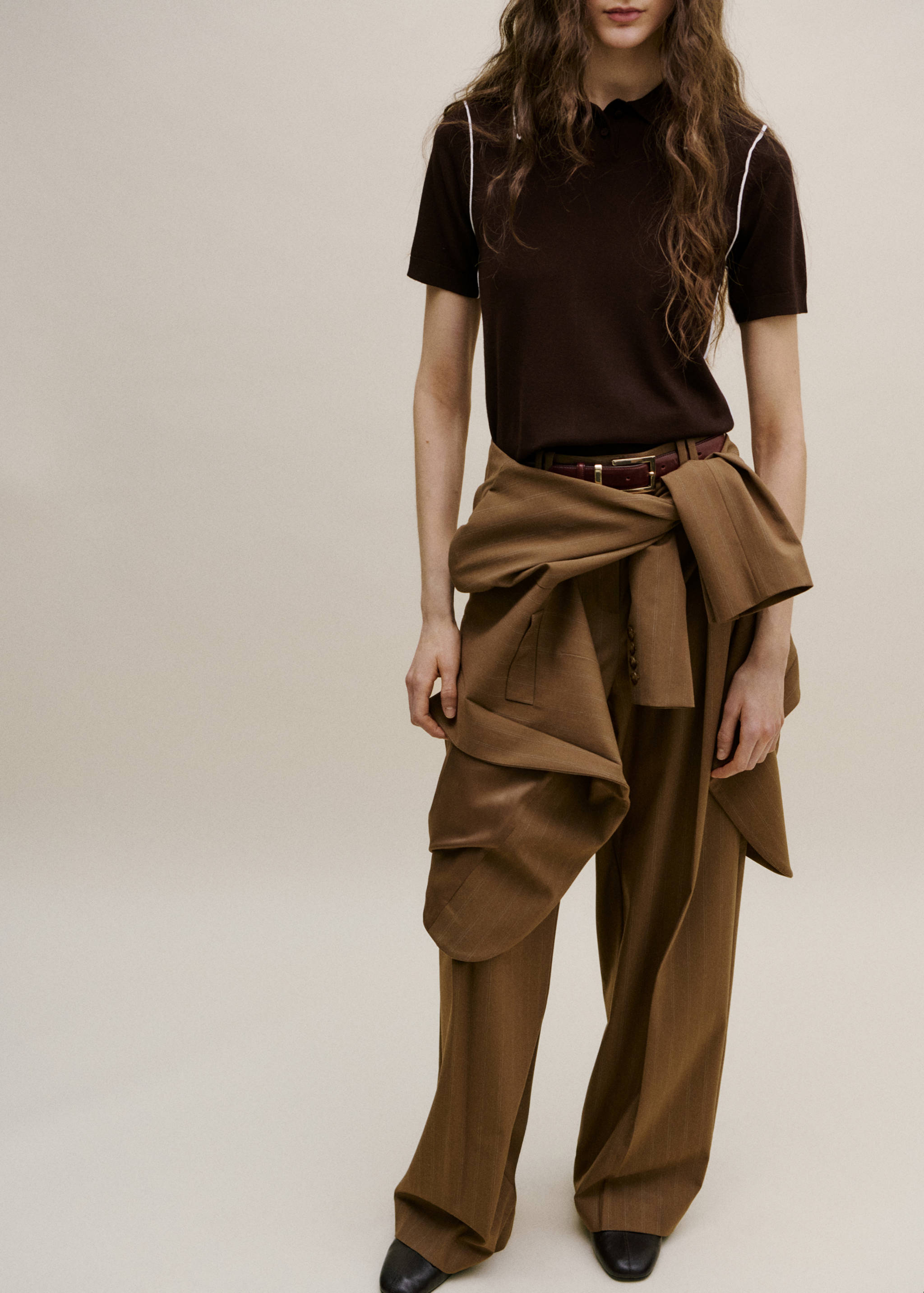 Jersey rayas contraste - Plano general