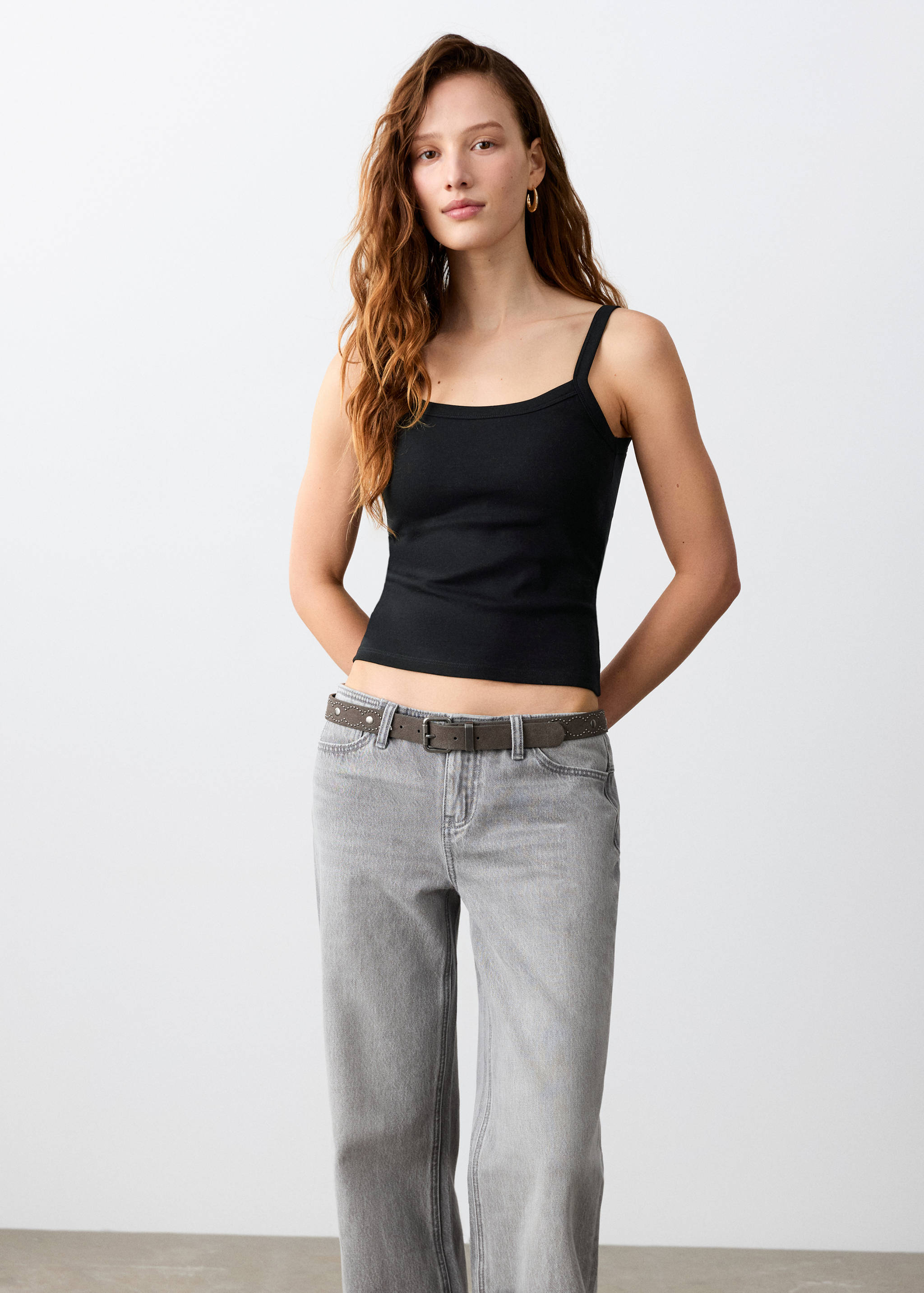 Cotton tank top - Medium plane