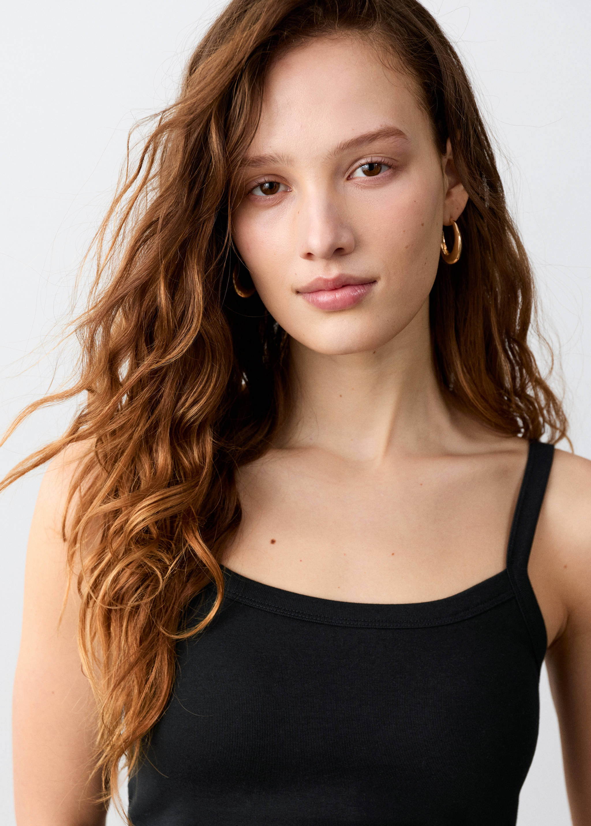 Cotton tank top - Details of the article 1