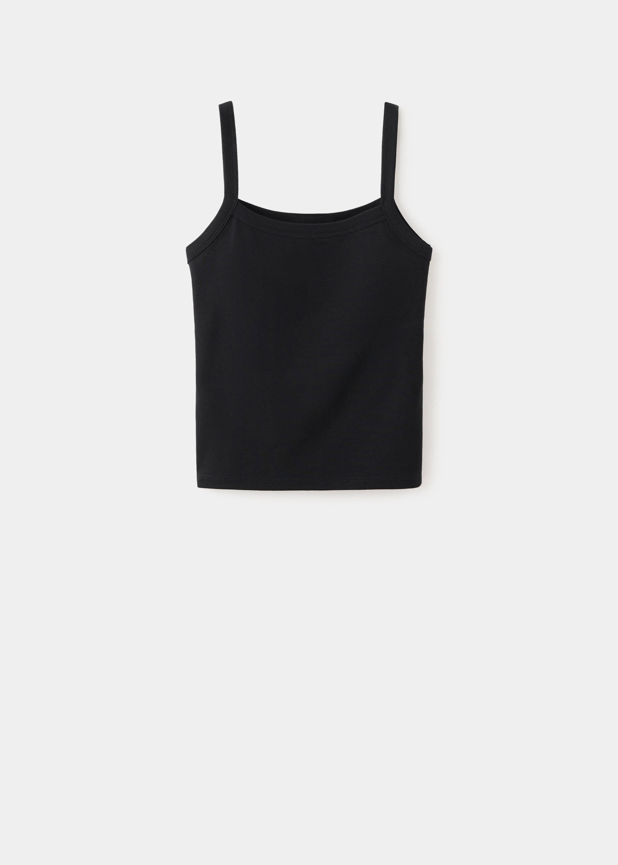 Cotton tank top - Article without model