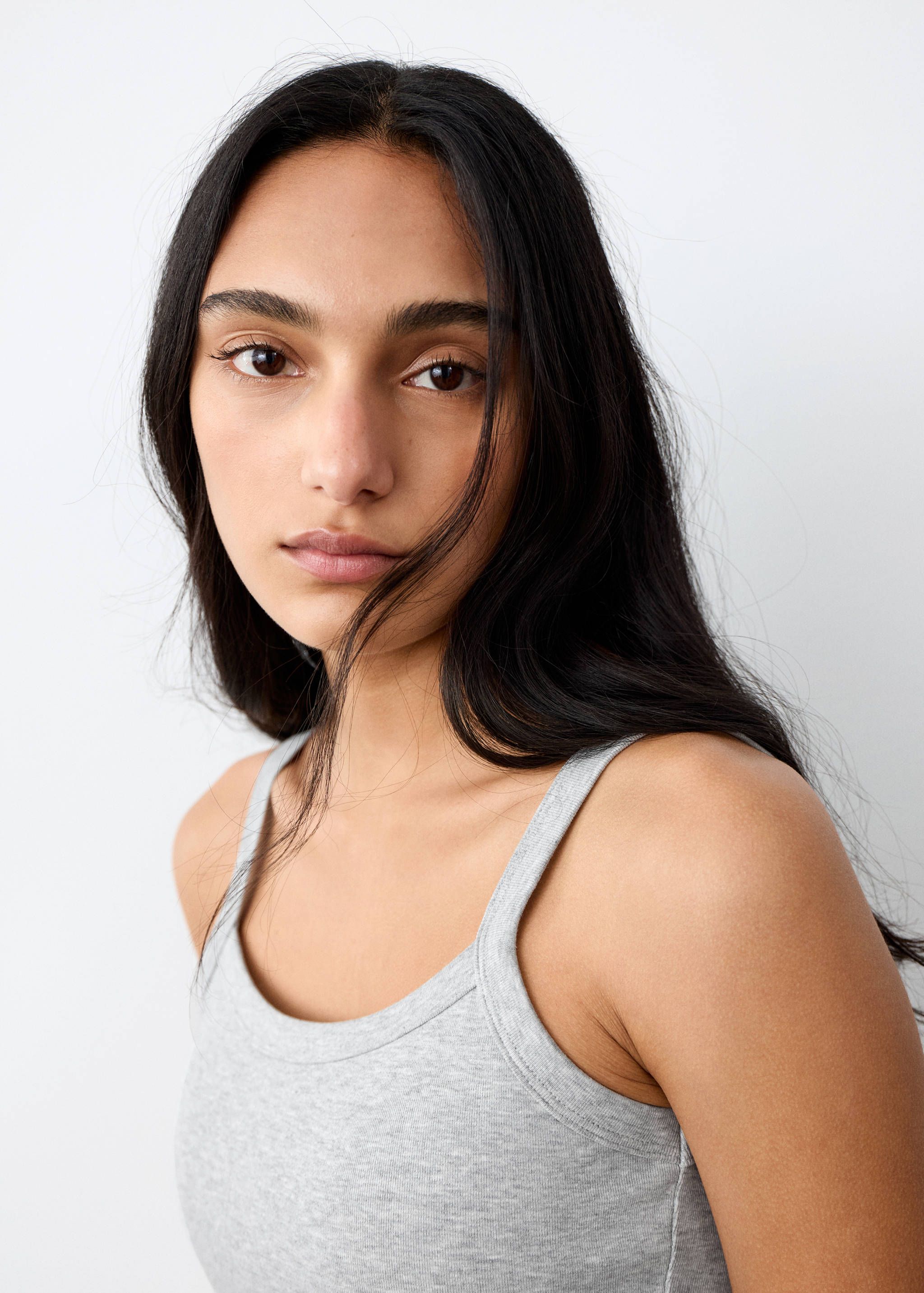 Cotton tank top - Details of the article 1