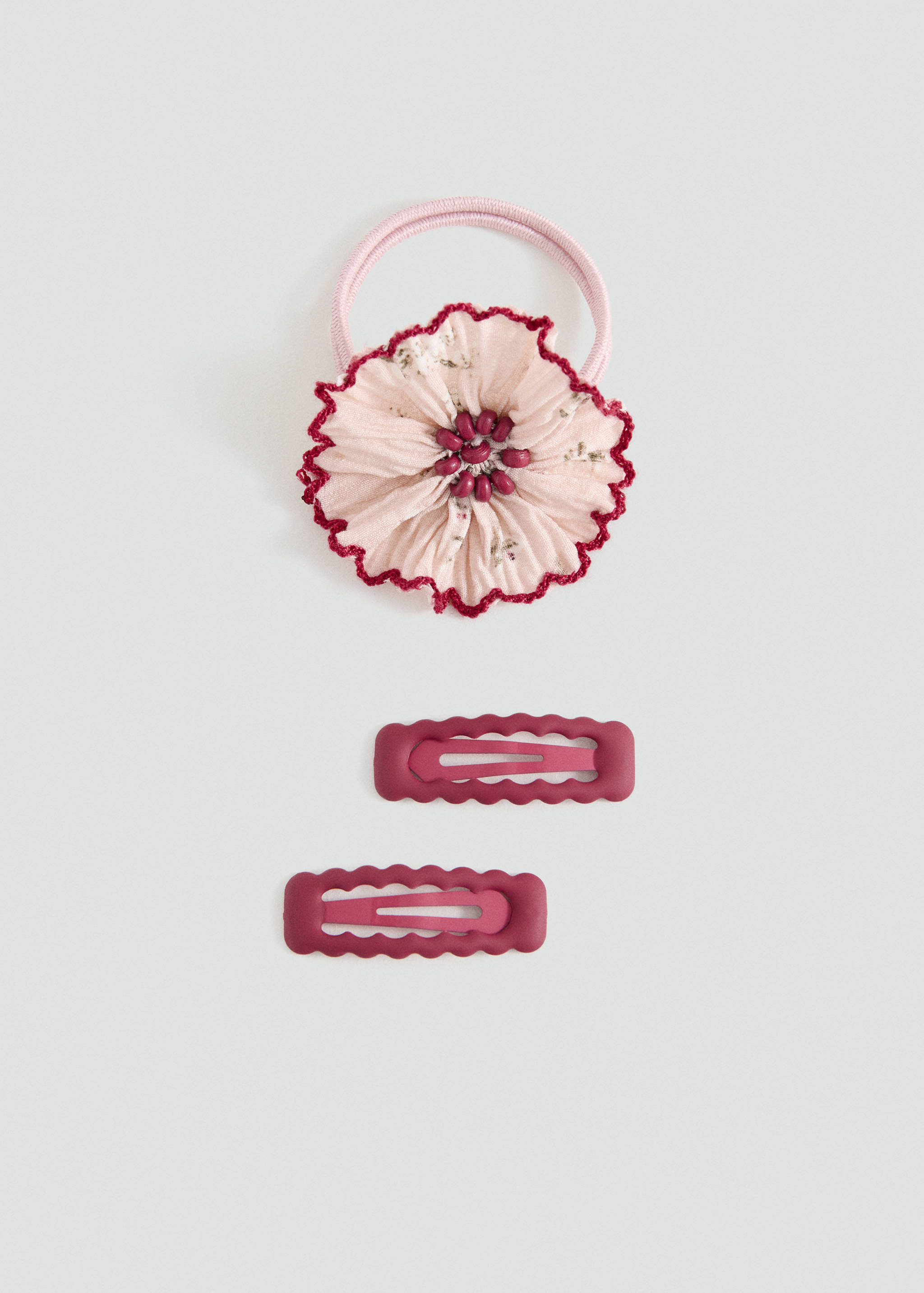 Pack of rubber bands and clips - Article without model