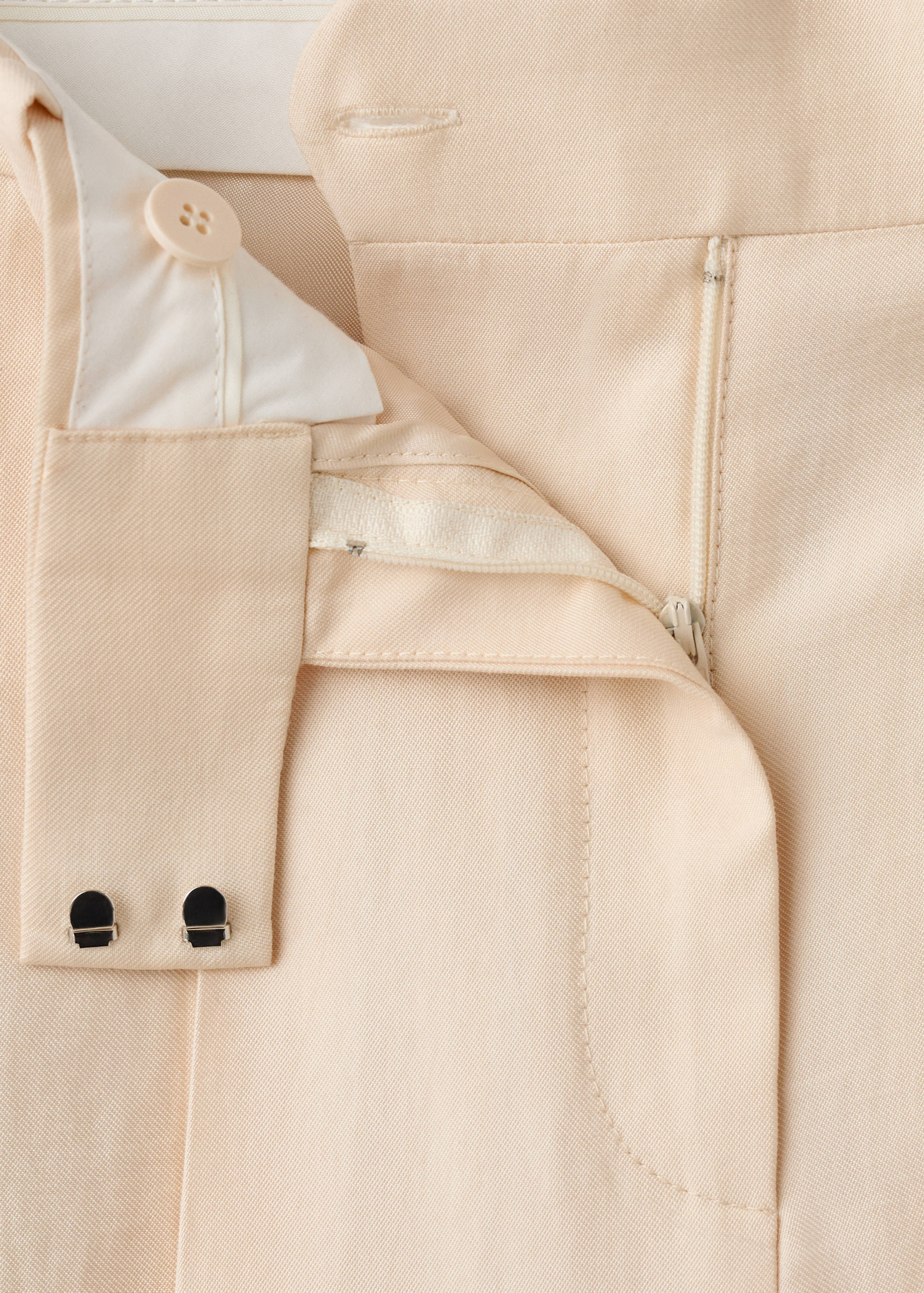 Pantalon lyocell taille basse - Détail de l'article 0