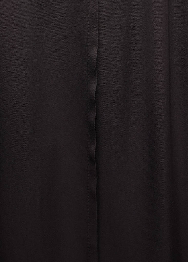 Straight-leg trousers with adjustable waist — Brown