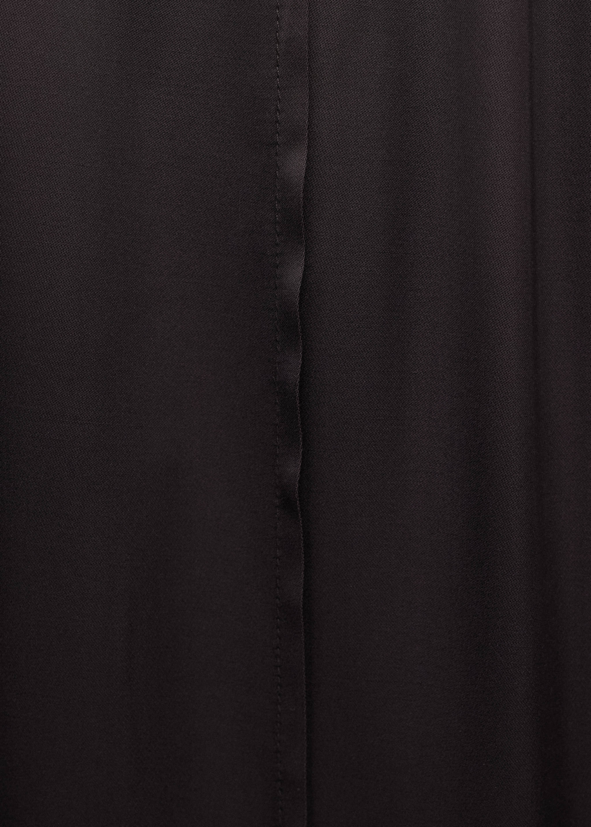 Straight-leg trousers with adjustable waist - Details of the article 0