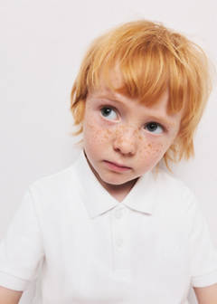 Short-sleeved cotton polo shirt — White 3