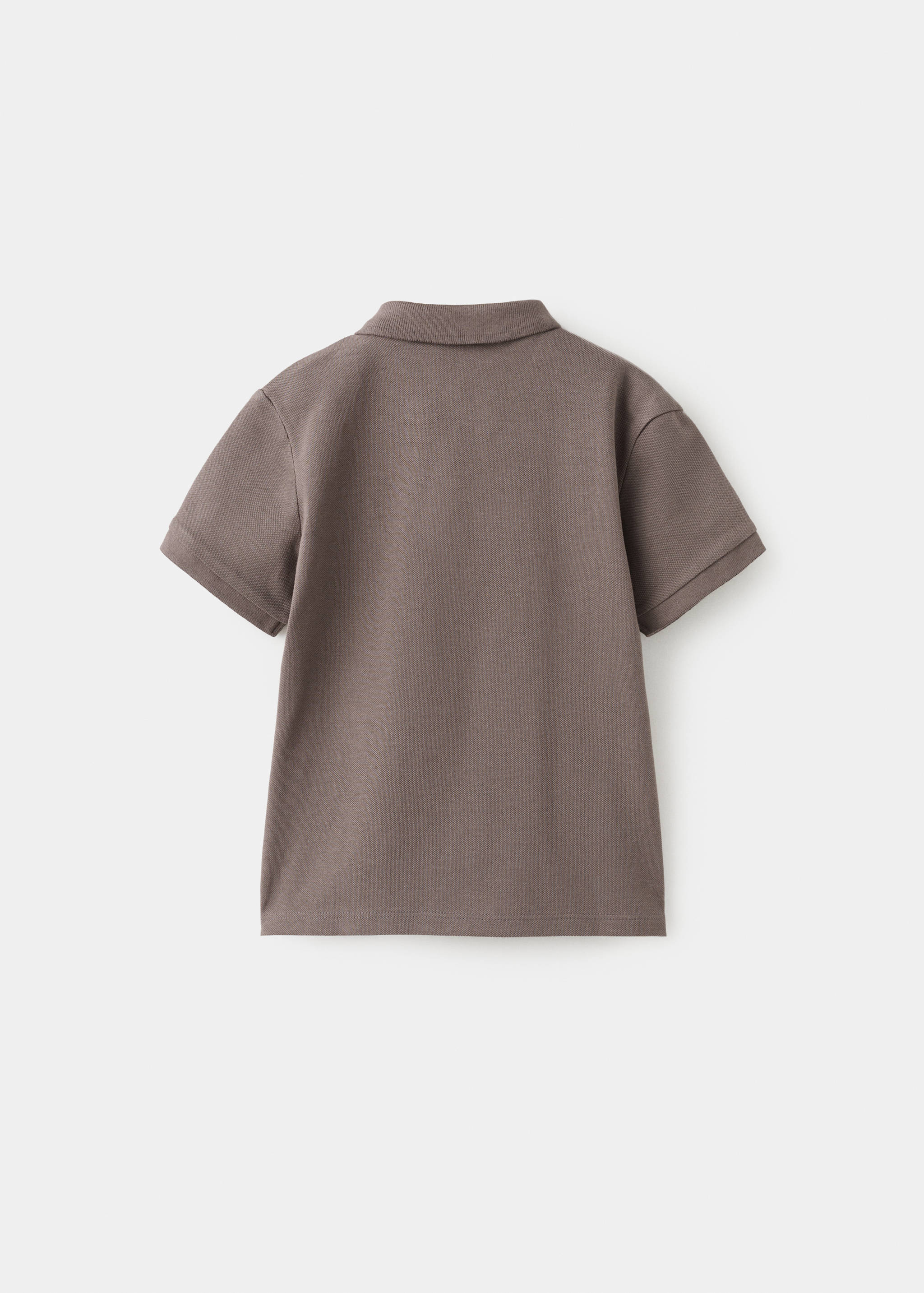 Polo algodón manga corta - Reverso del artículo