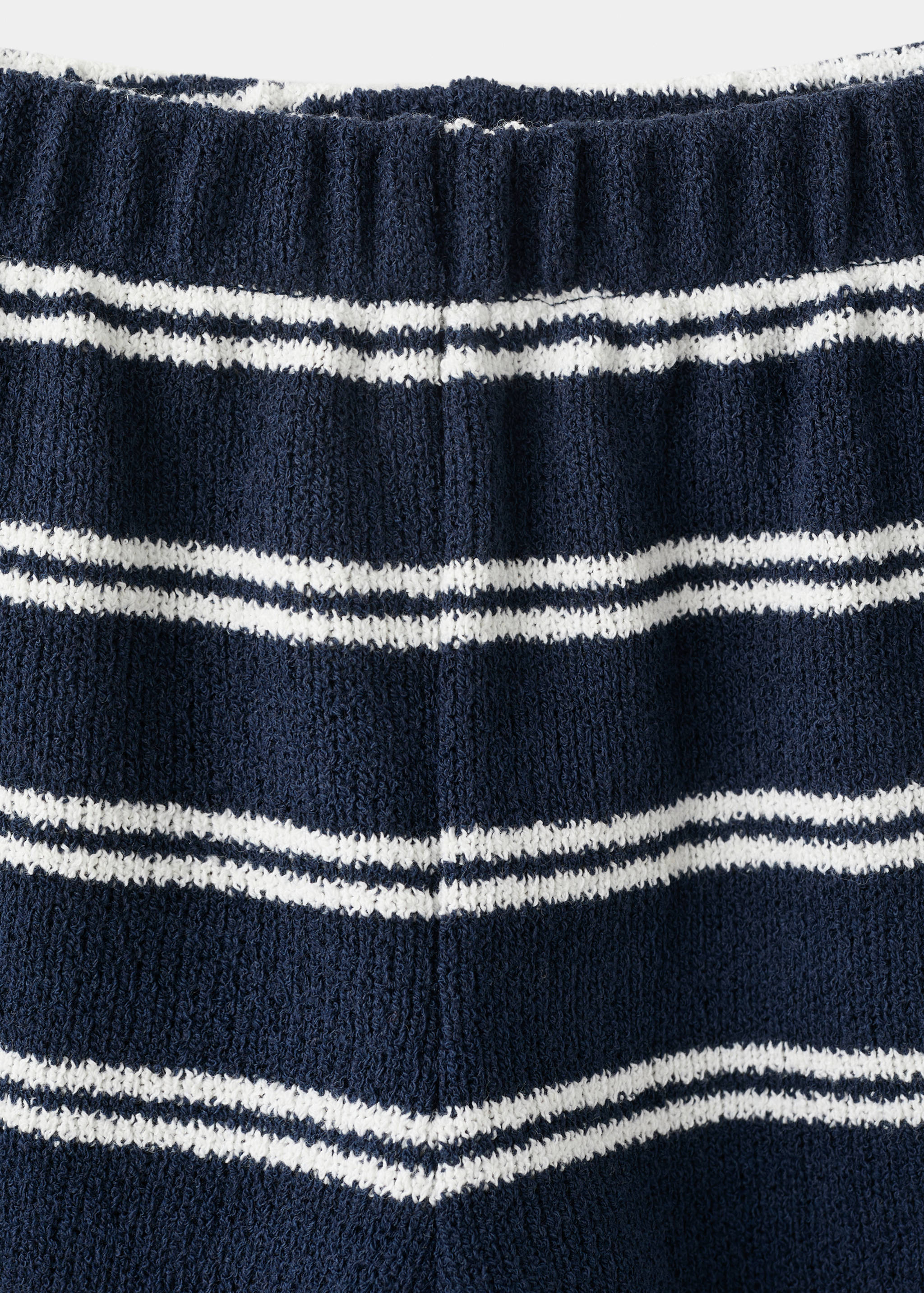 Striped knit trousers - Details of the article 8
