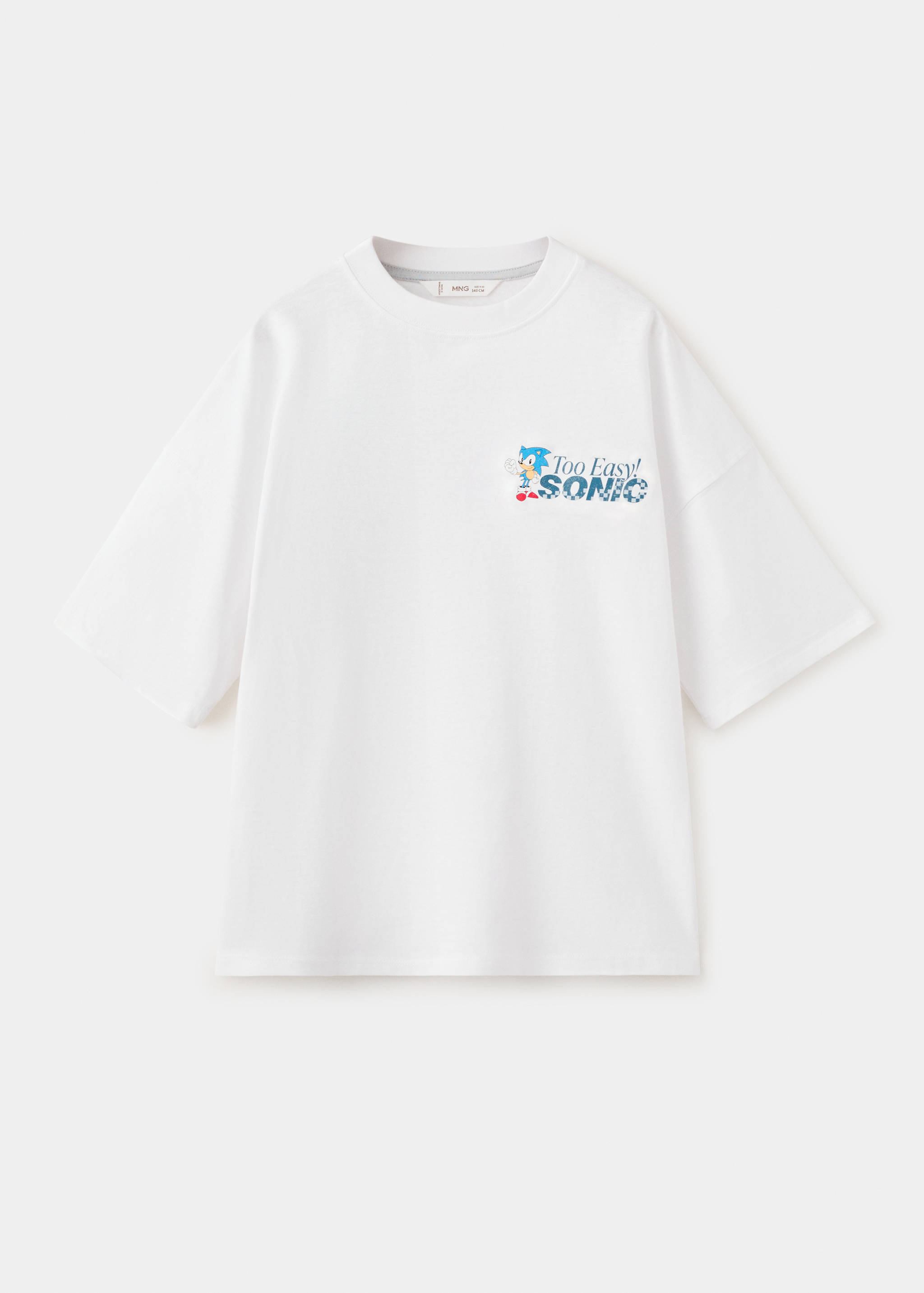 Camiseta Sonic algodón - Artículo sin modelo