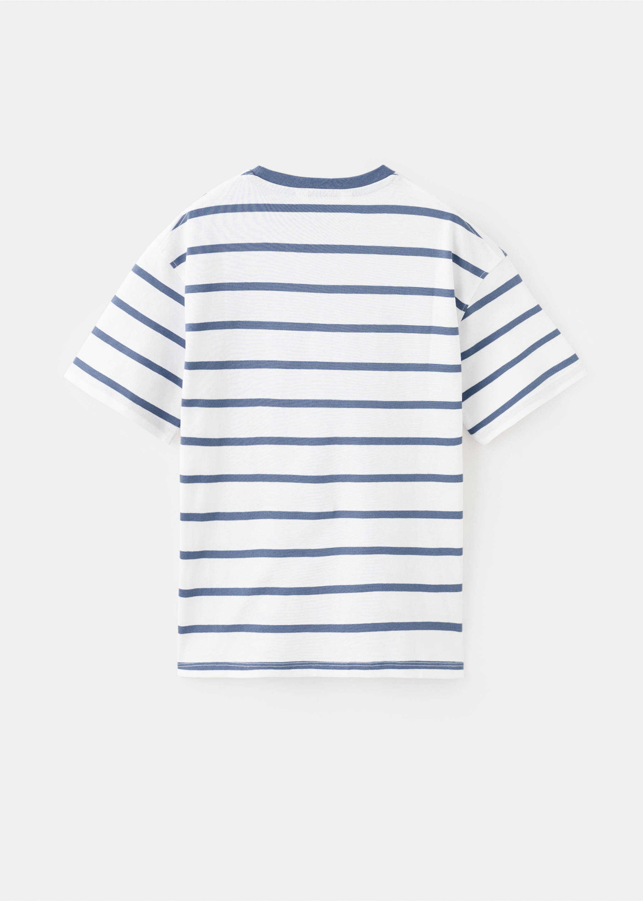 条纹棉质T恤 - null, 蓝色. Ref: 27025150-00.