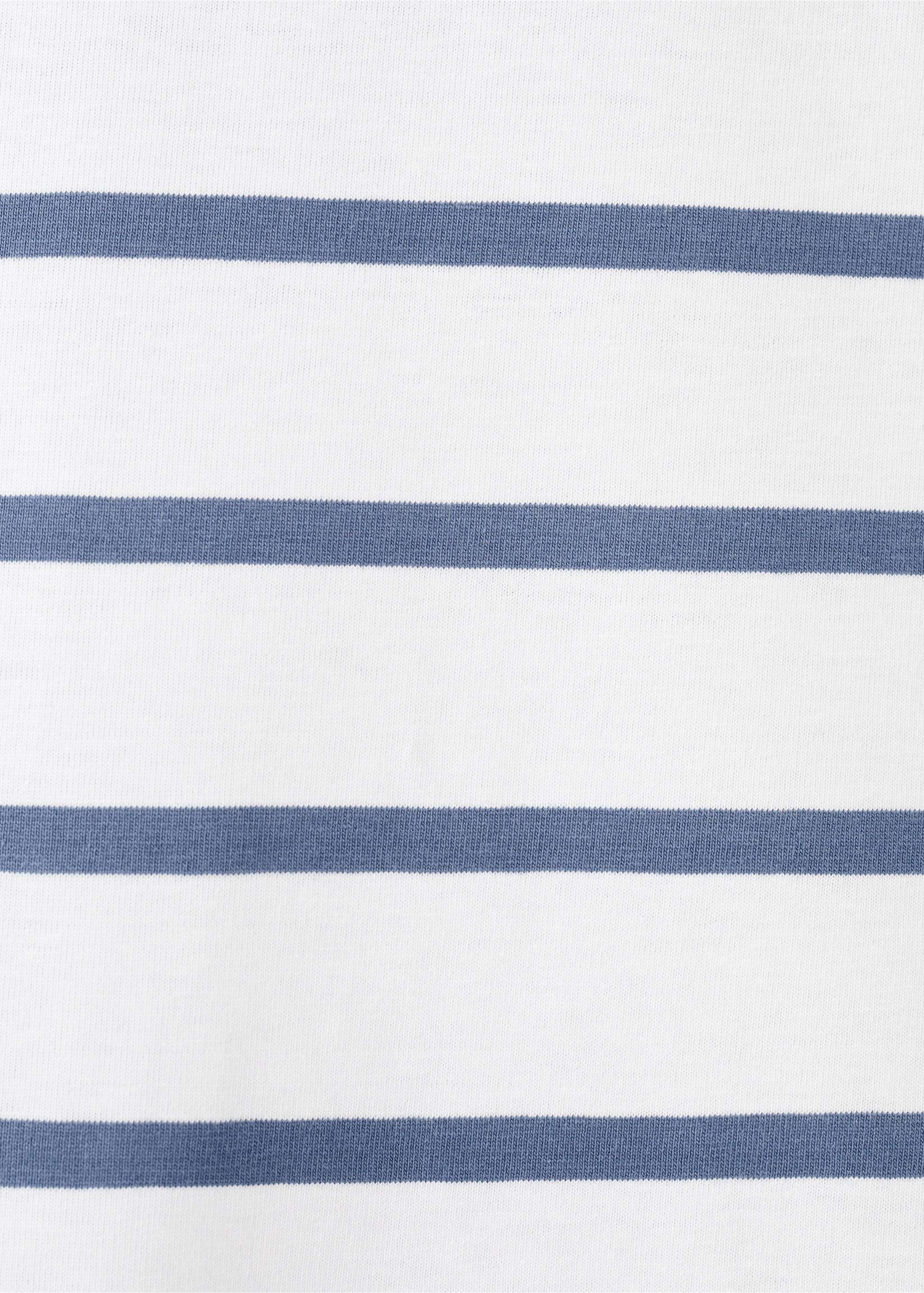 条纹棉质T恤 - null, 蓝色. Ref: 27025150-00.