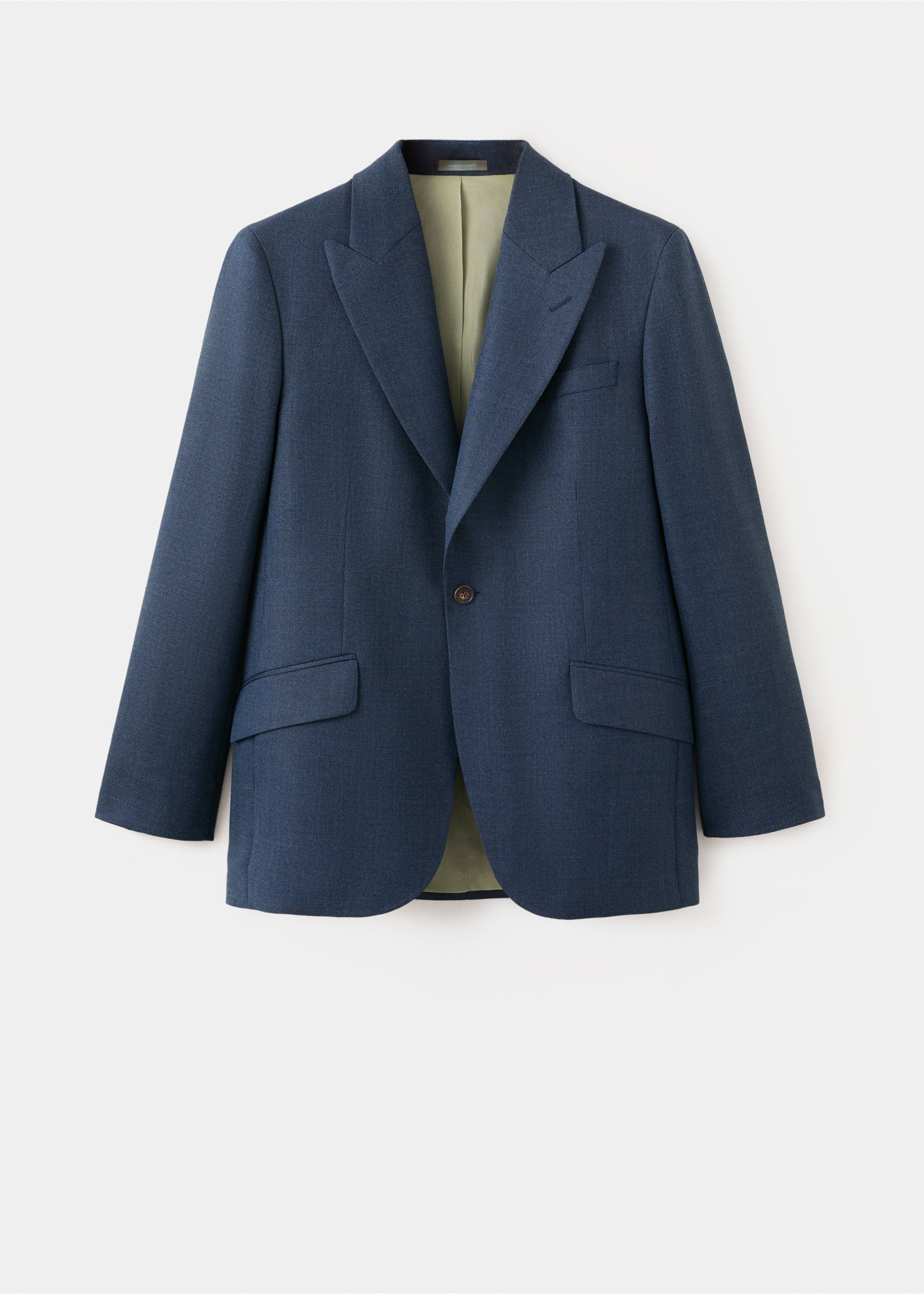 Americana 100% lana Vitale Barberis Canonico® - Artículo sin modelo, Azul. Ref: 27025153-00.