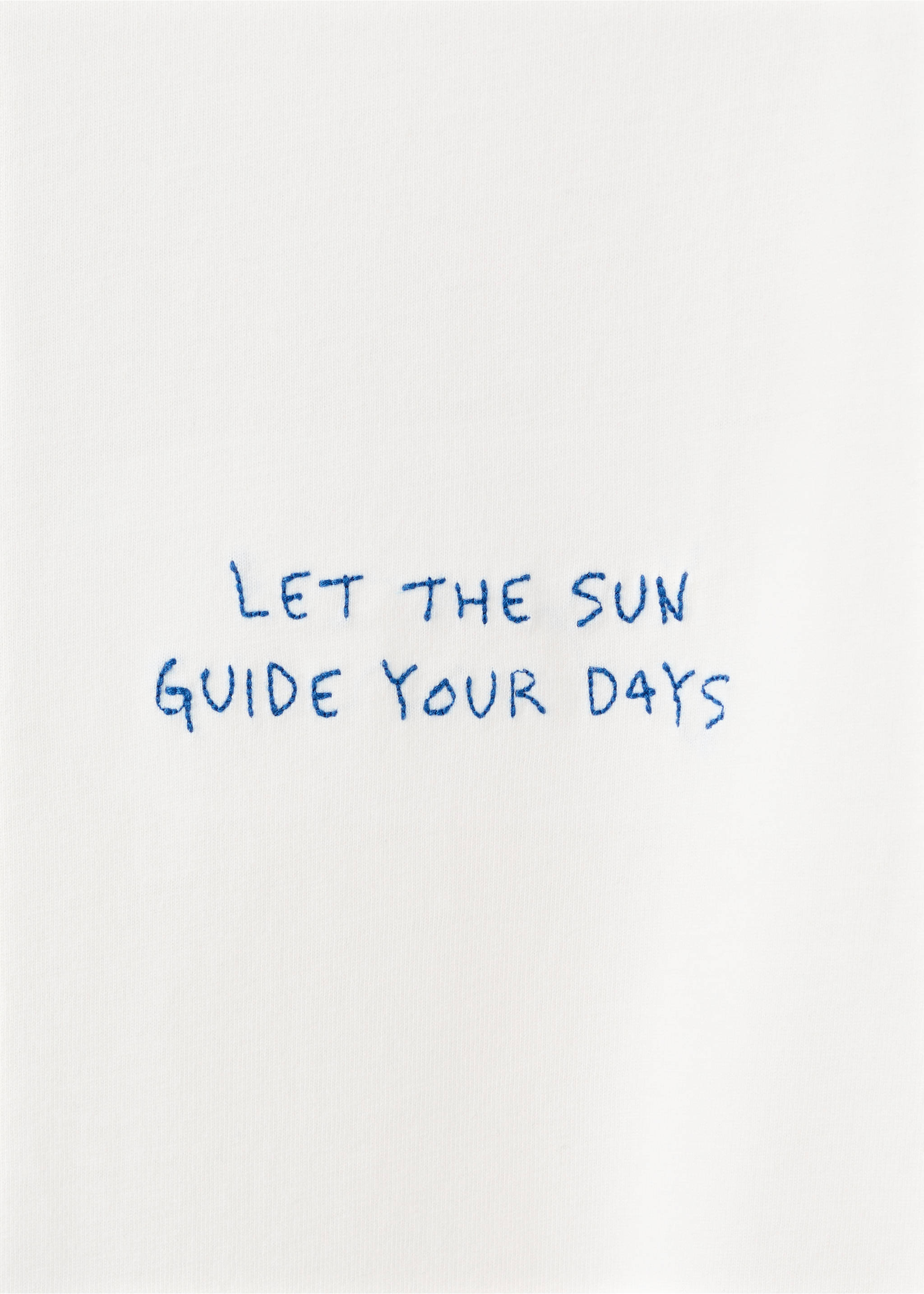 Camiseta algodón estampada - Detalle del artículo 0, Blanco roto. Ref: 27025159-00.