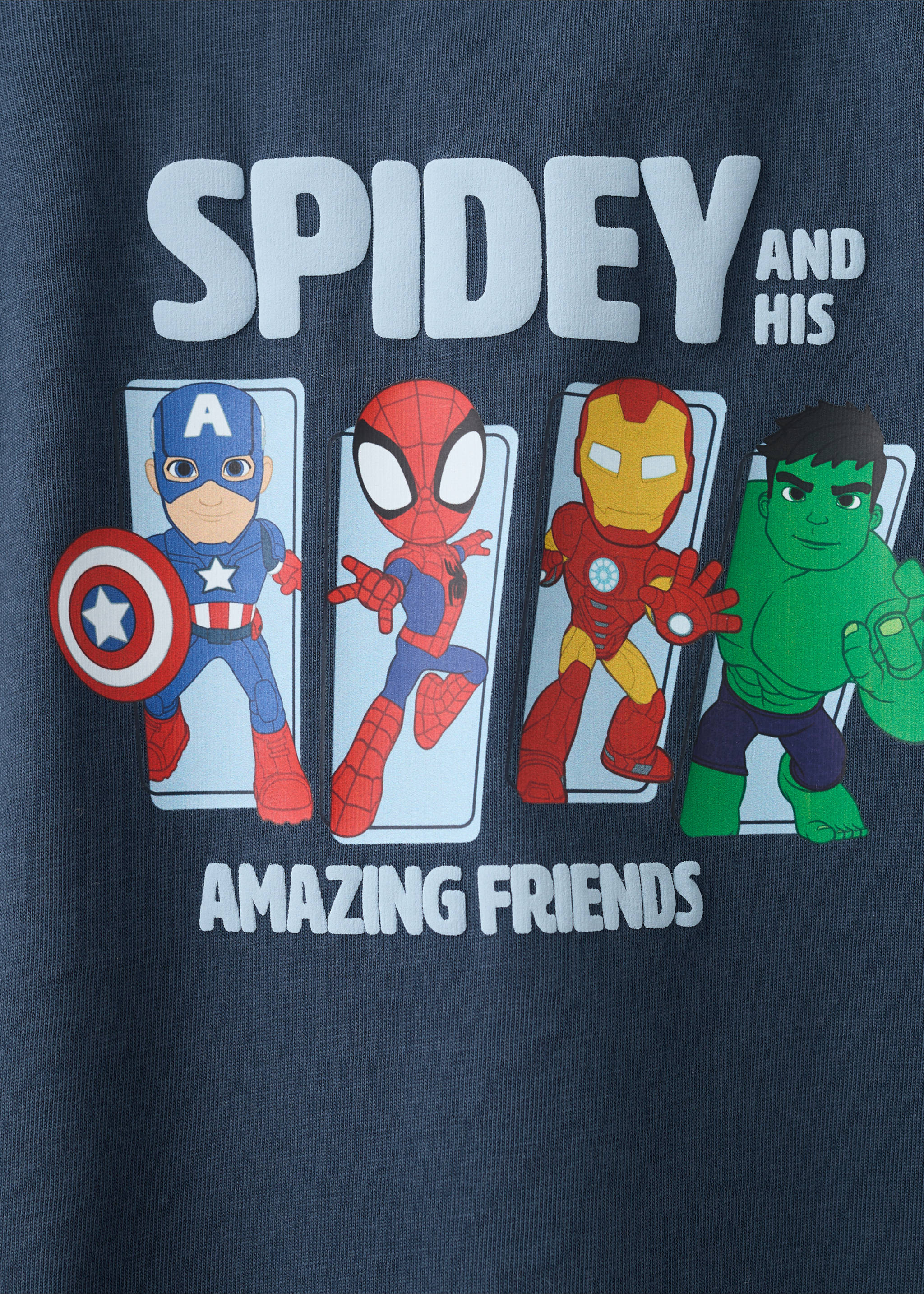 Camiseta algodón Spidey - Detalle del artículo 8, Azul marino. Ref: 27025160-00.