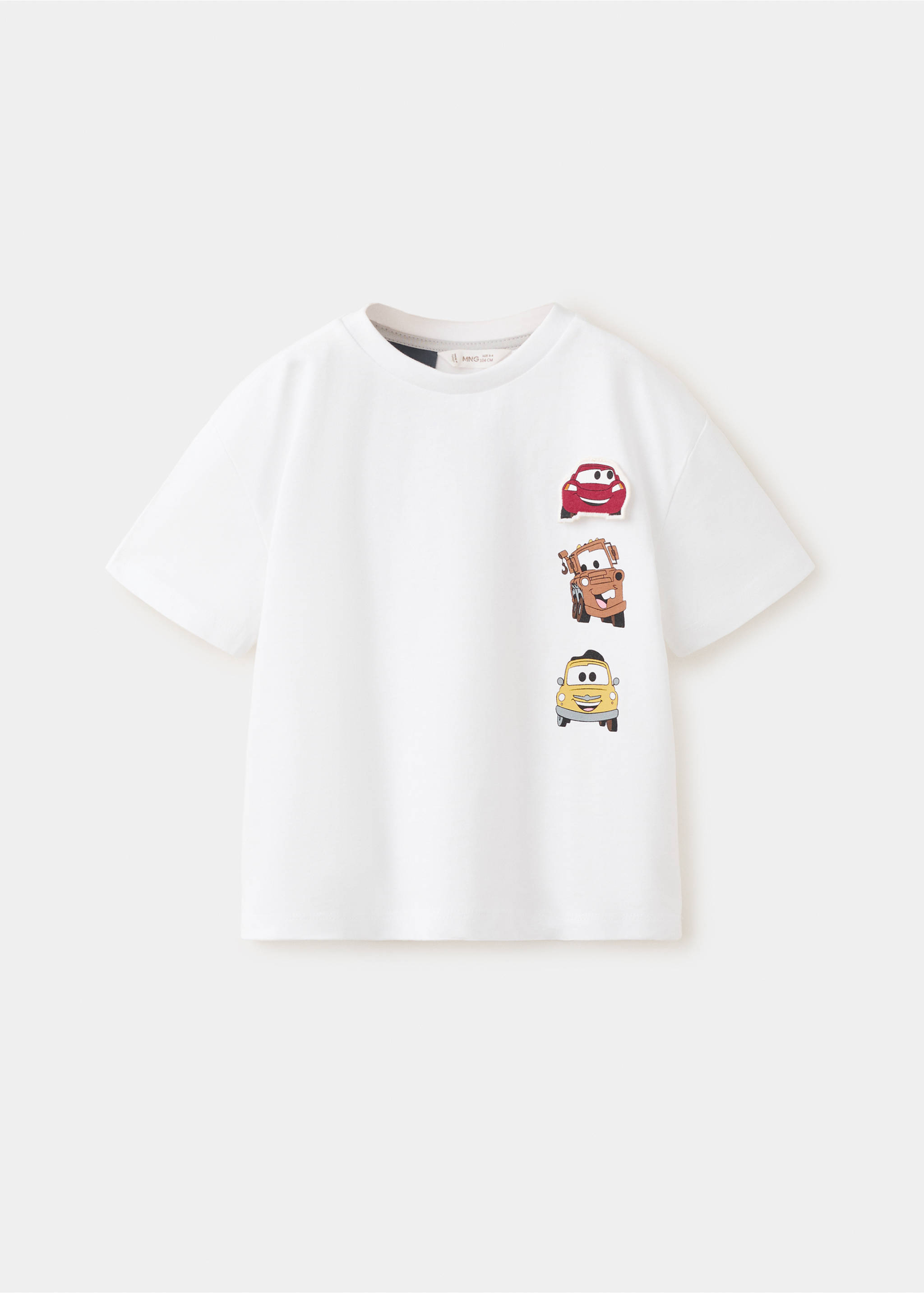 Camiseta algodón Cars - Artículo sin modelo, Blanco. Ref: 27025163-00.