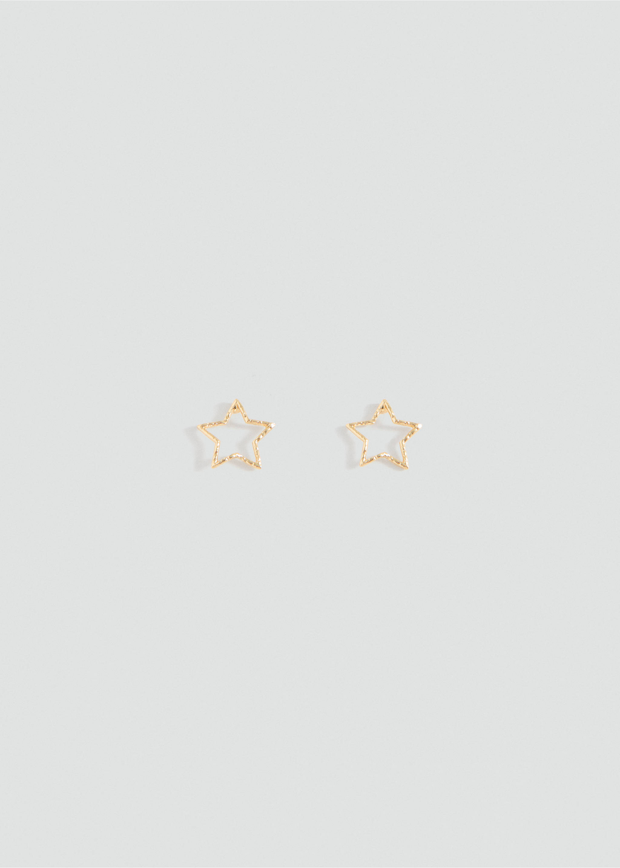 Stars earrings - Article without model, Gold. Ref: 27025165-00.