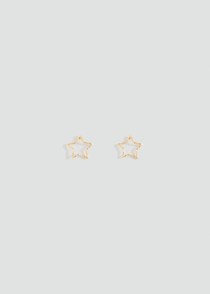Stars earrings — Gold