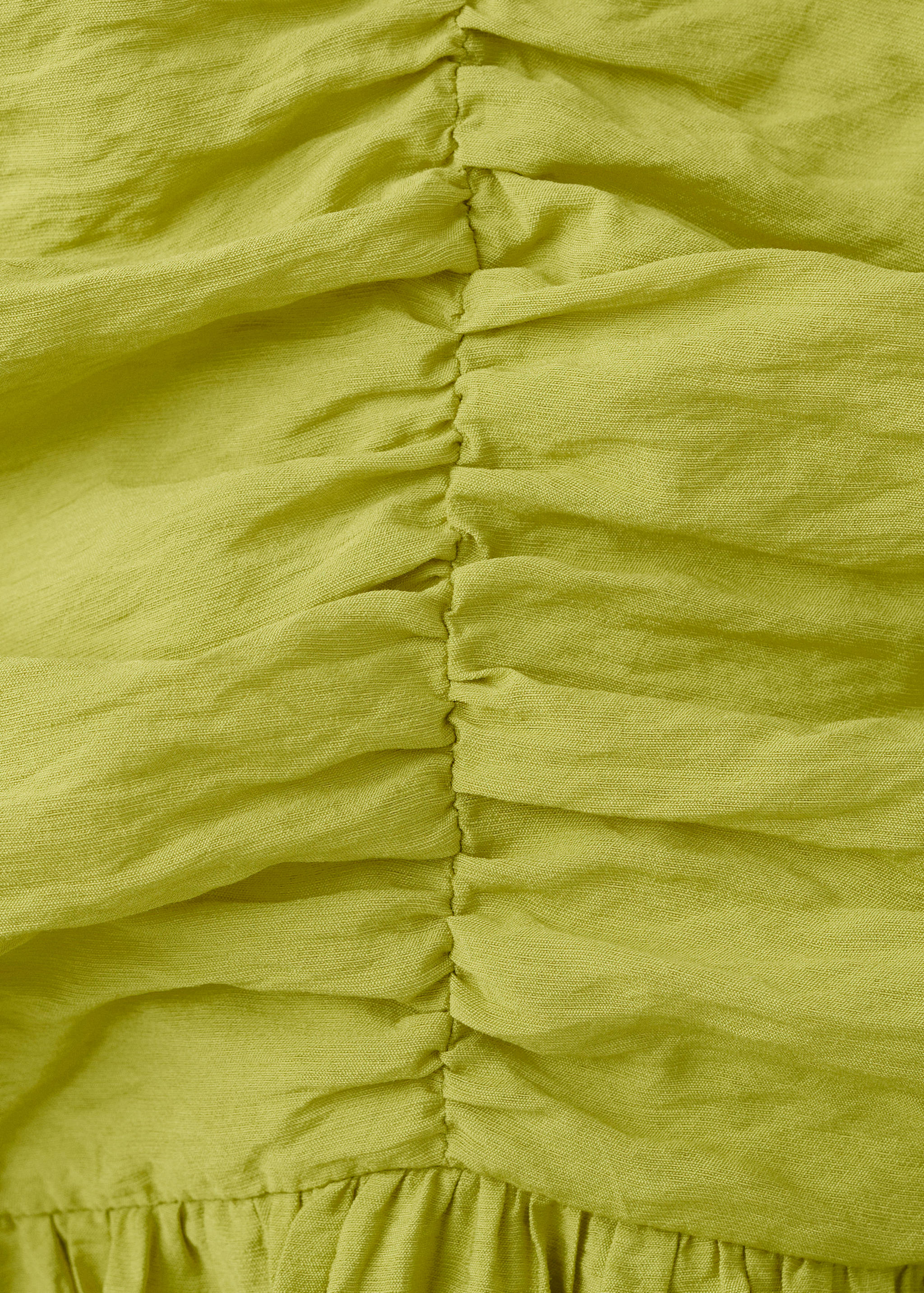 Vestido largo drapeado - Detalle del artículo 8