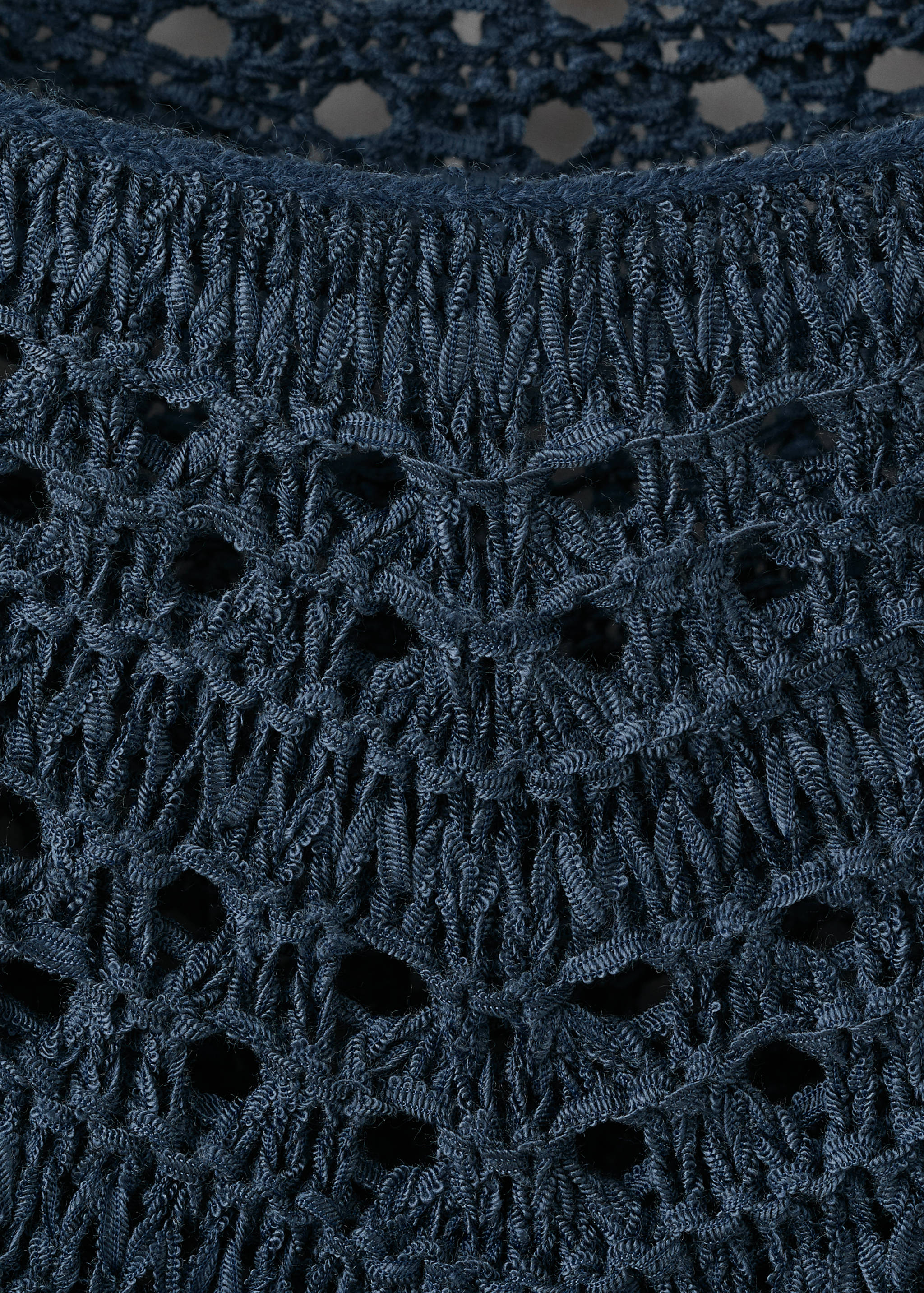 Openwork knit sweater - Details of the article 8