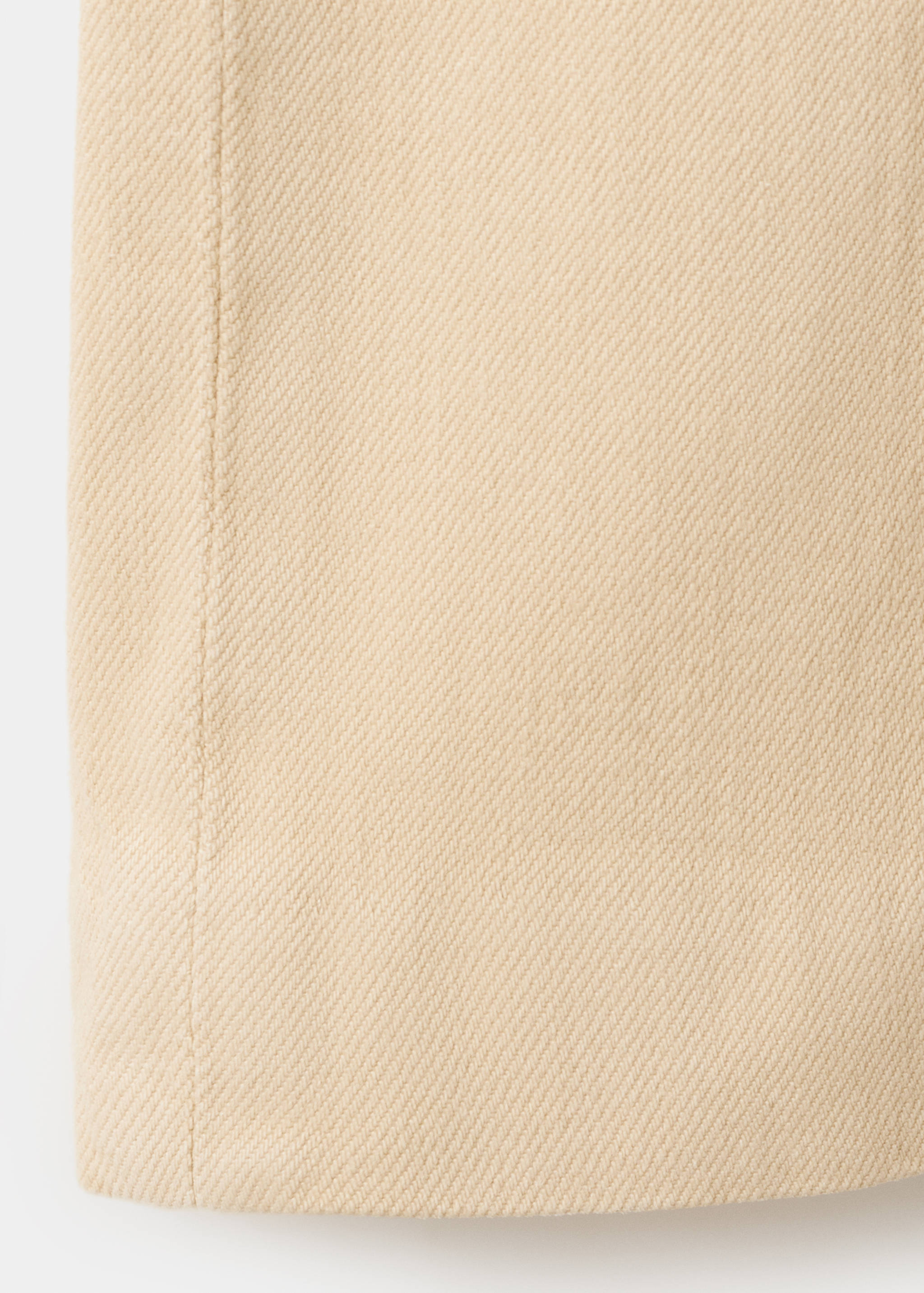 Джинсы wide leg с высокой посадкой и декоративными швами - Деталь изделия 0